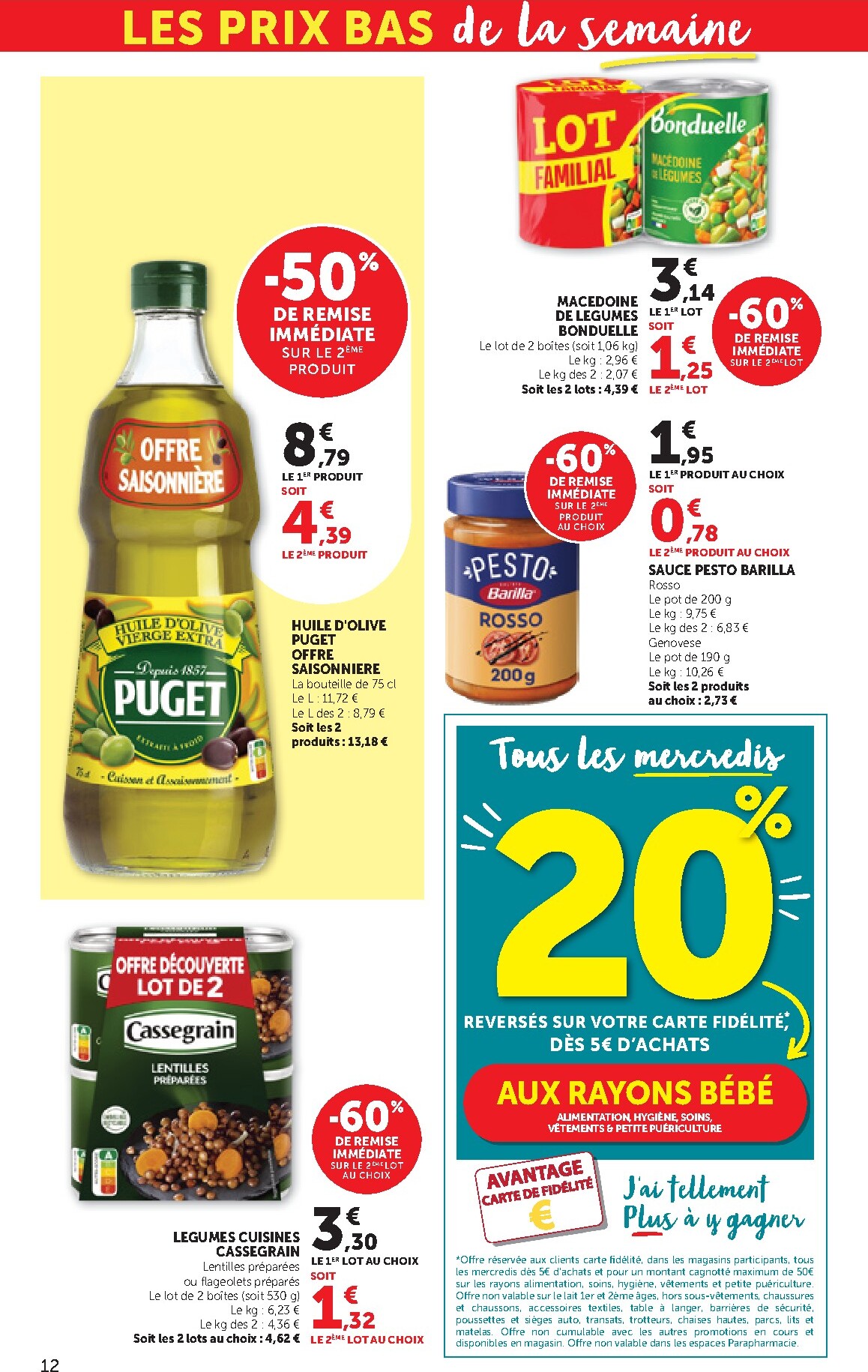 bi1 - Current Bi1 - Supermarché, Maxi Marché leaflet valid from du mardi 23/06/2026 to du dimanche 05/07/2026 - page: 12