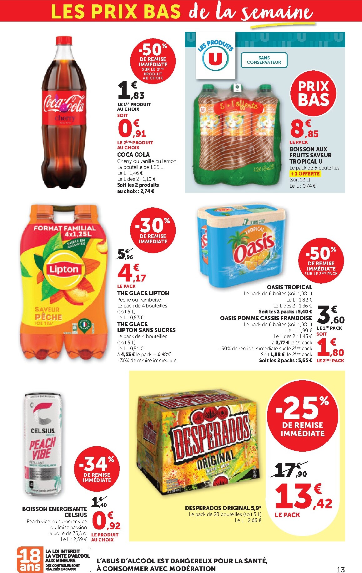 bi1 - Current Bi1 - Supermarché, Maxi Marché leaflet valid from du mardi 23/06/2026 to du dimanche 05/07/2026 - page: 13