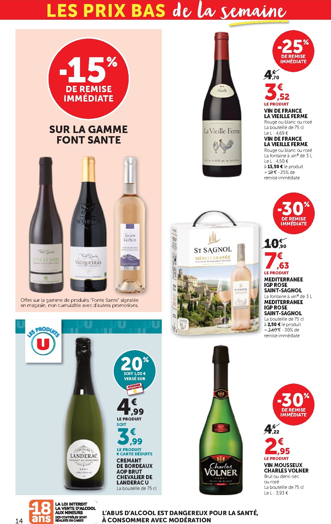 bi1 - Current Bi1 - Supermarché, Maxi Marché leaflet valid from du mardi 23/06/2026 to du dimanche 05/07/2026 - page: 14