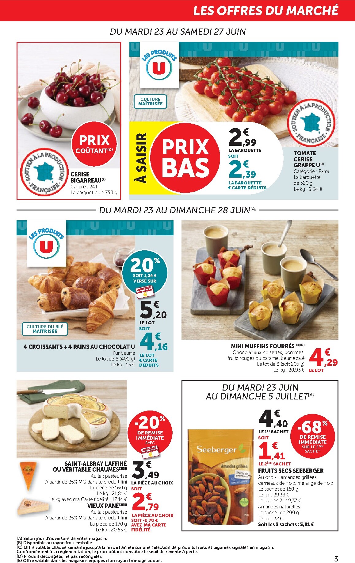 bi1 - Current Bi1 - Supermarché, Maxi Marché leaflet valid from du mardi 23/06/2026 to du dimanche 05/07/2026 - page: 3