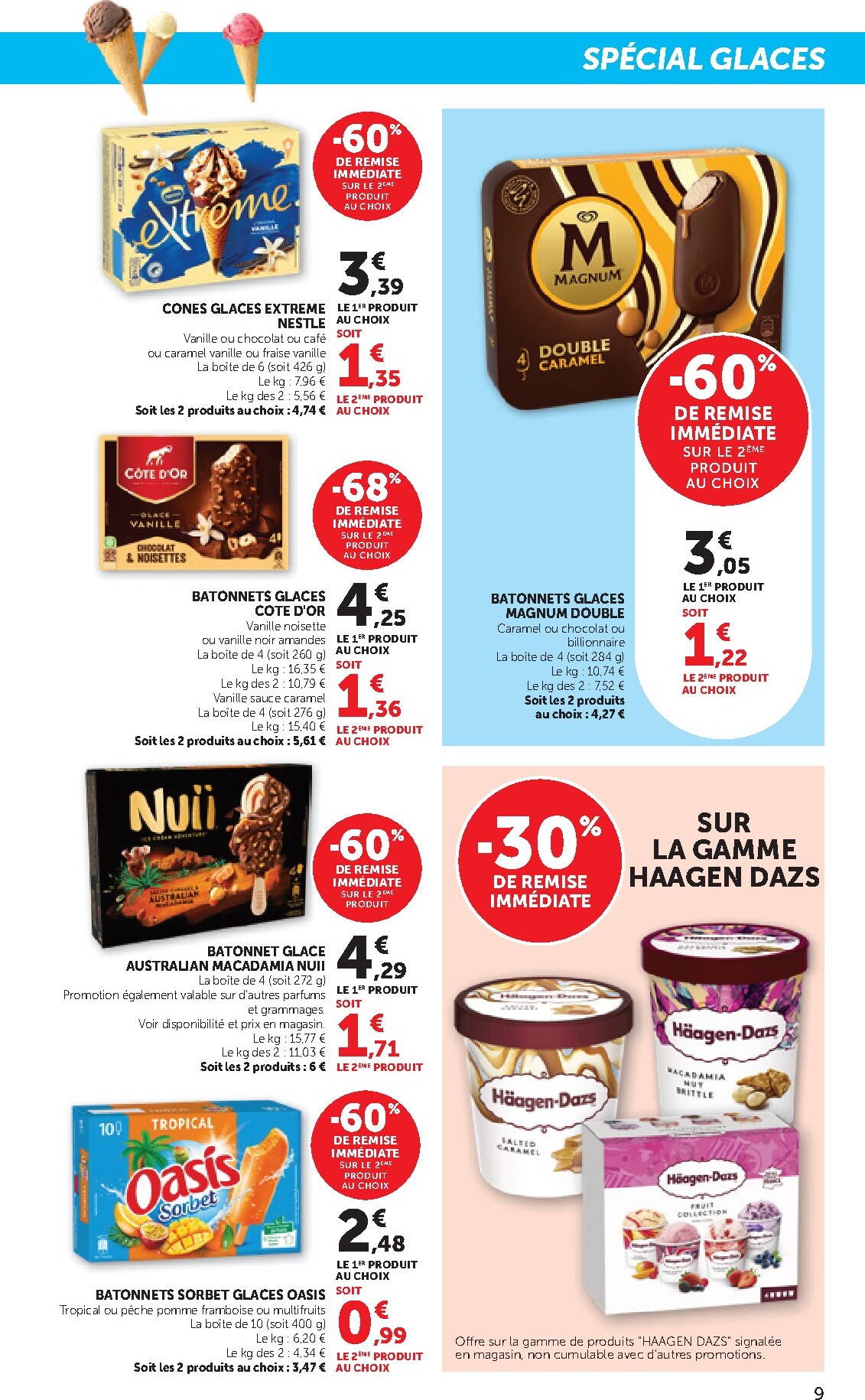 bi1 - Current Bi1 - Supermarché, Maxi Marché leaflet valid from du mardi 23/06/2026 to du dimanche 05/07/2026 - page: 9