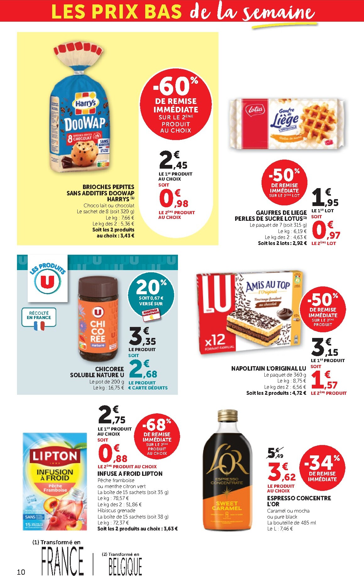 bi1 - Current Bi1 - Supermarché, Maxi Marché leaflet valid from du mardi 23/06/2026 to du dimanche 05/07/2026 - page: 10