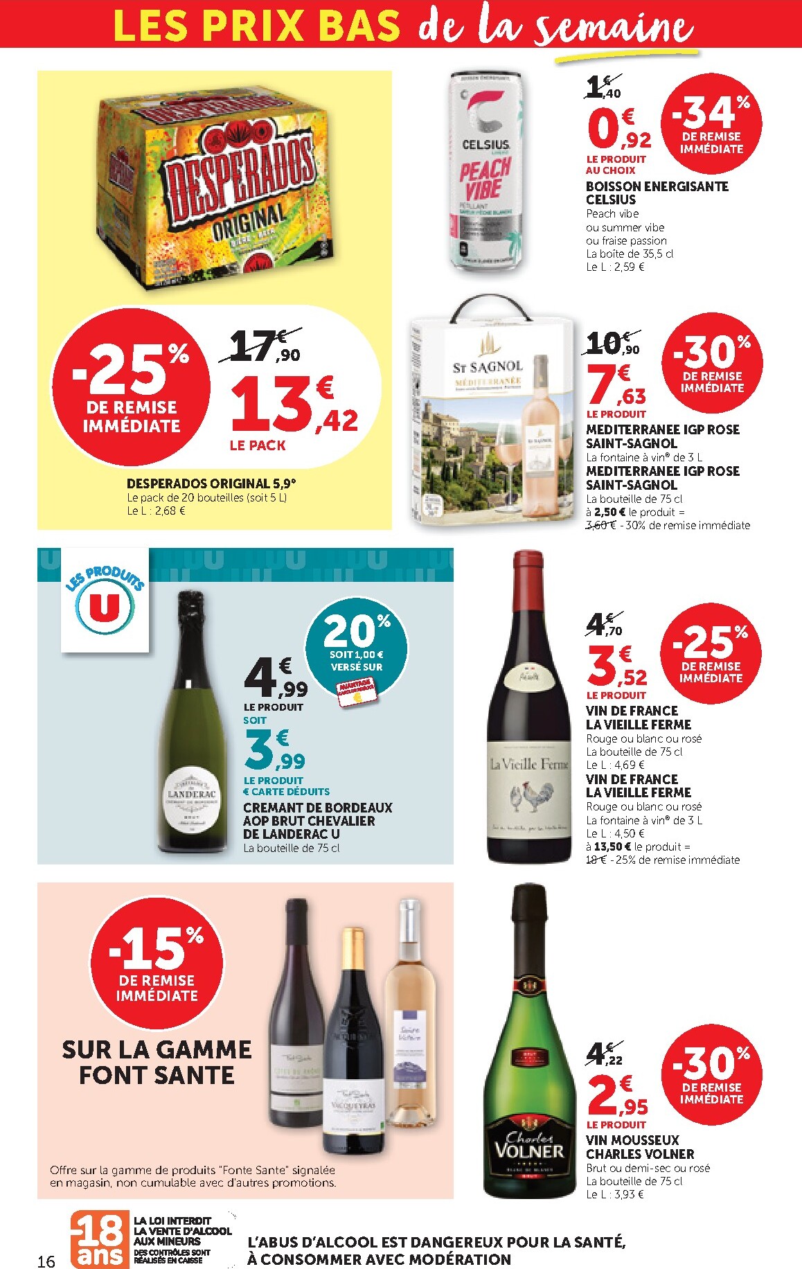 bi1 - Current Bi1 - Supermarché leaflet valid from du mardi 23/06/2026 to du dimanche 05/07/2026 - page: 16