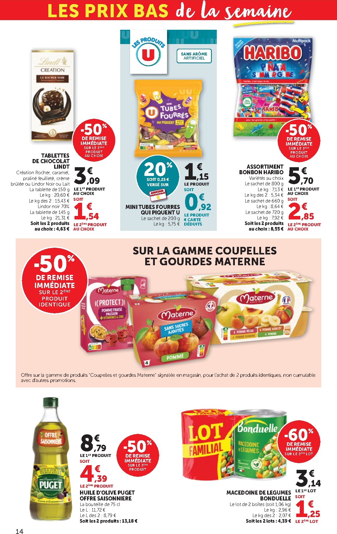 bi1 - Current Bi1 - Supermarché leaflet valid from du mardi 23/06/2026 to du dimanche 05/07/2026 - page: 14