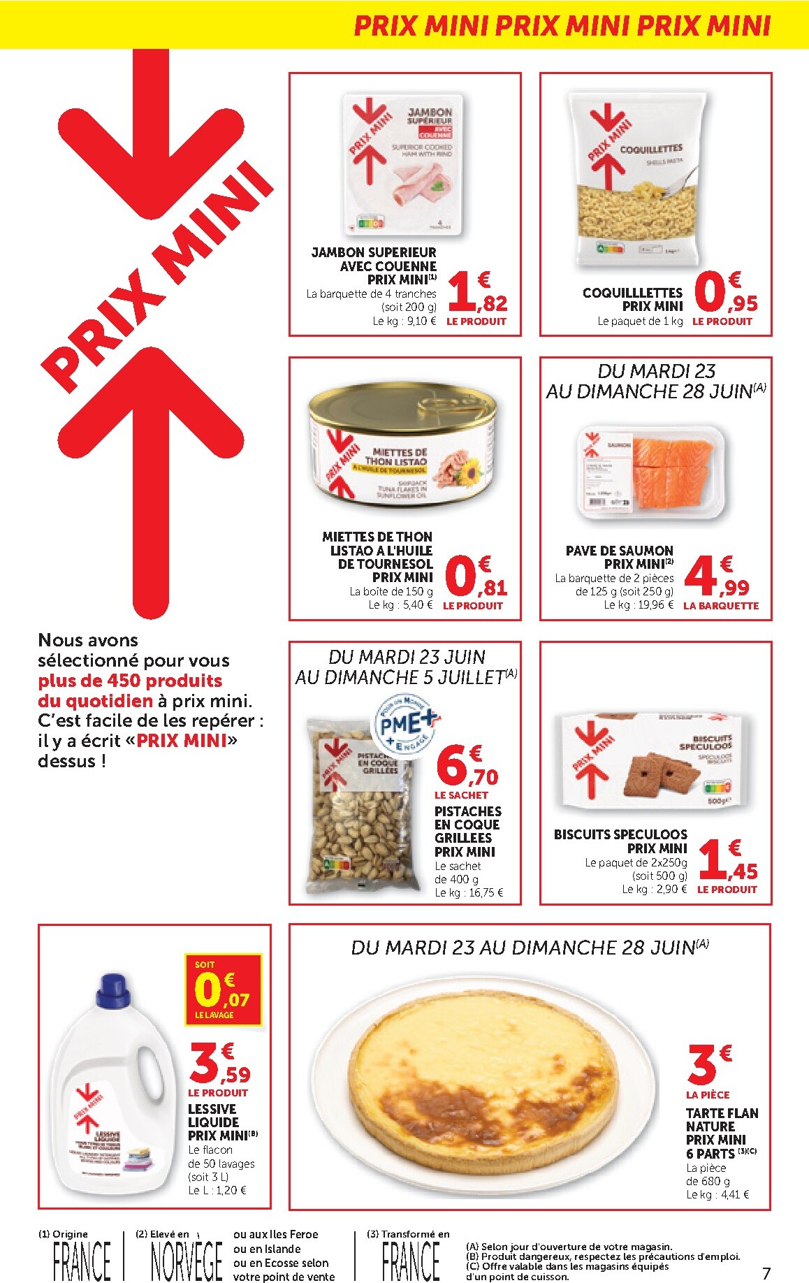 bi1 - Current Bi1 - Supermarché leaflet valid from du mardi 23/06/2026 to du dimanche 05/07/2026 - page: 7