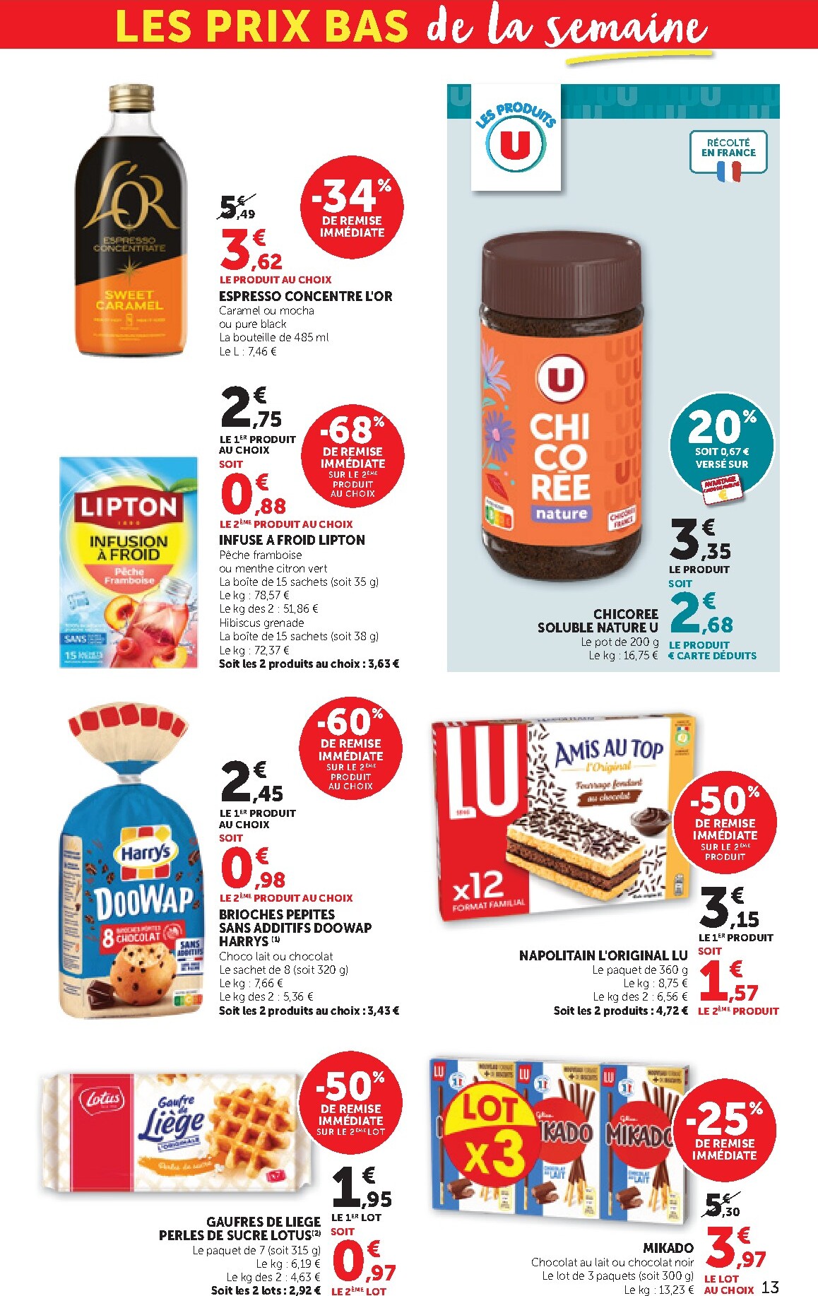 bi1 - Current Bi1 - Supermarché leaflet valid from du mardi 23/06/2026 to du dimanche 05/07/2026 - page: 13