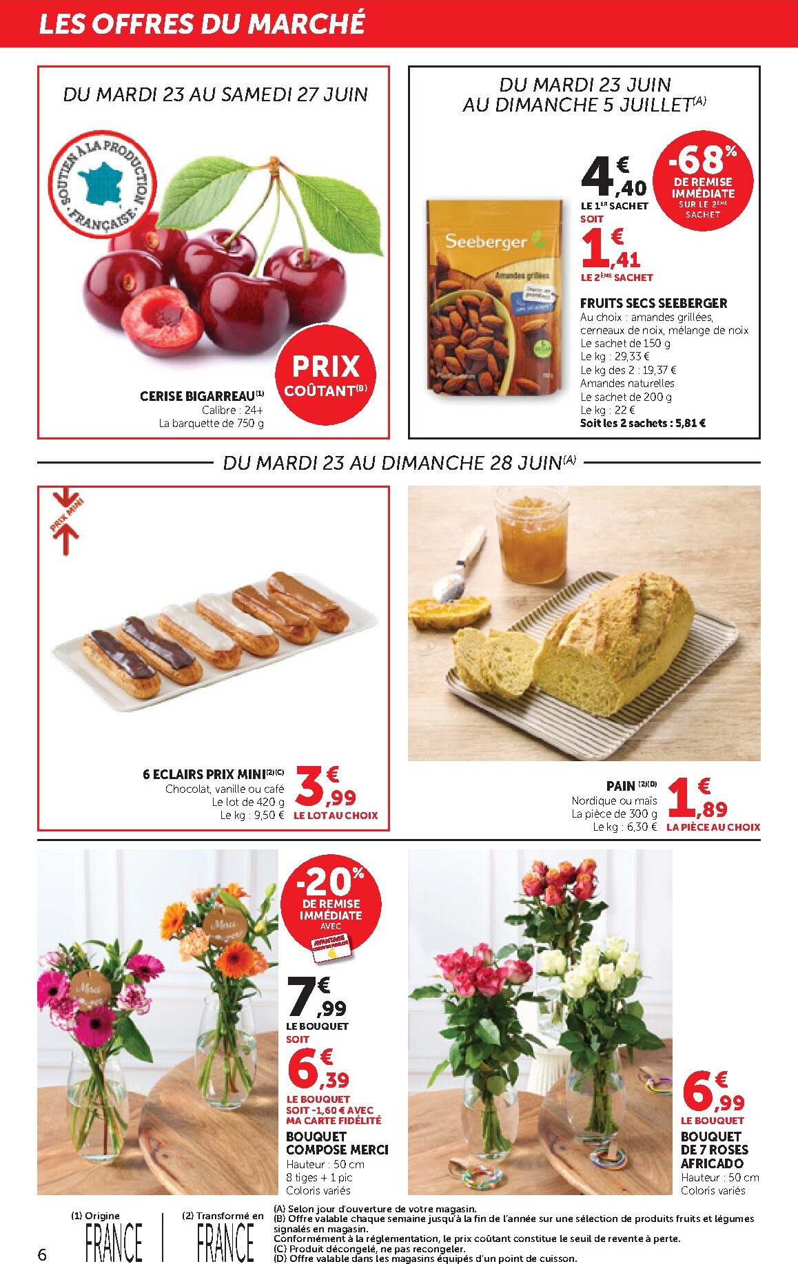 bi1 - Current Bi1 - Supermarché leaflet valid from du mardi 23/06/2026 to du dimanche 05/07/2026 - page: 6