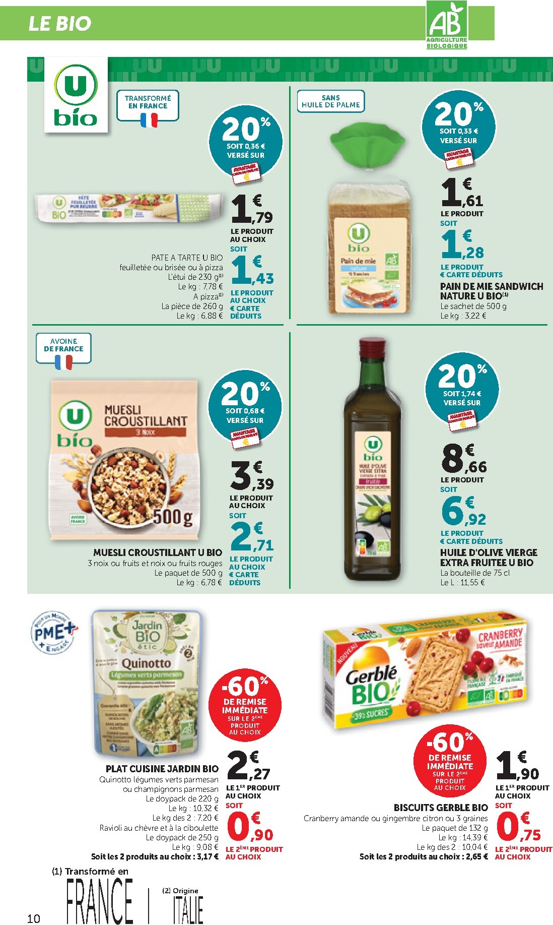 bi1 - Current Bi1 leaflet valid from du mardi 23/06/2026 to du dimanche 05/07/2026 - page: 10