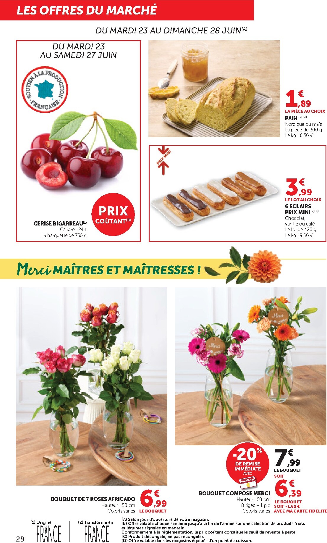 bi1 - Current Bi1 leaflet valid from du mardi 23/06/2026 to du dimanche 05/07/2026 - page: 28