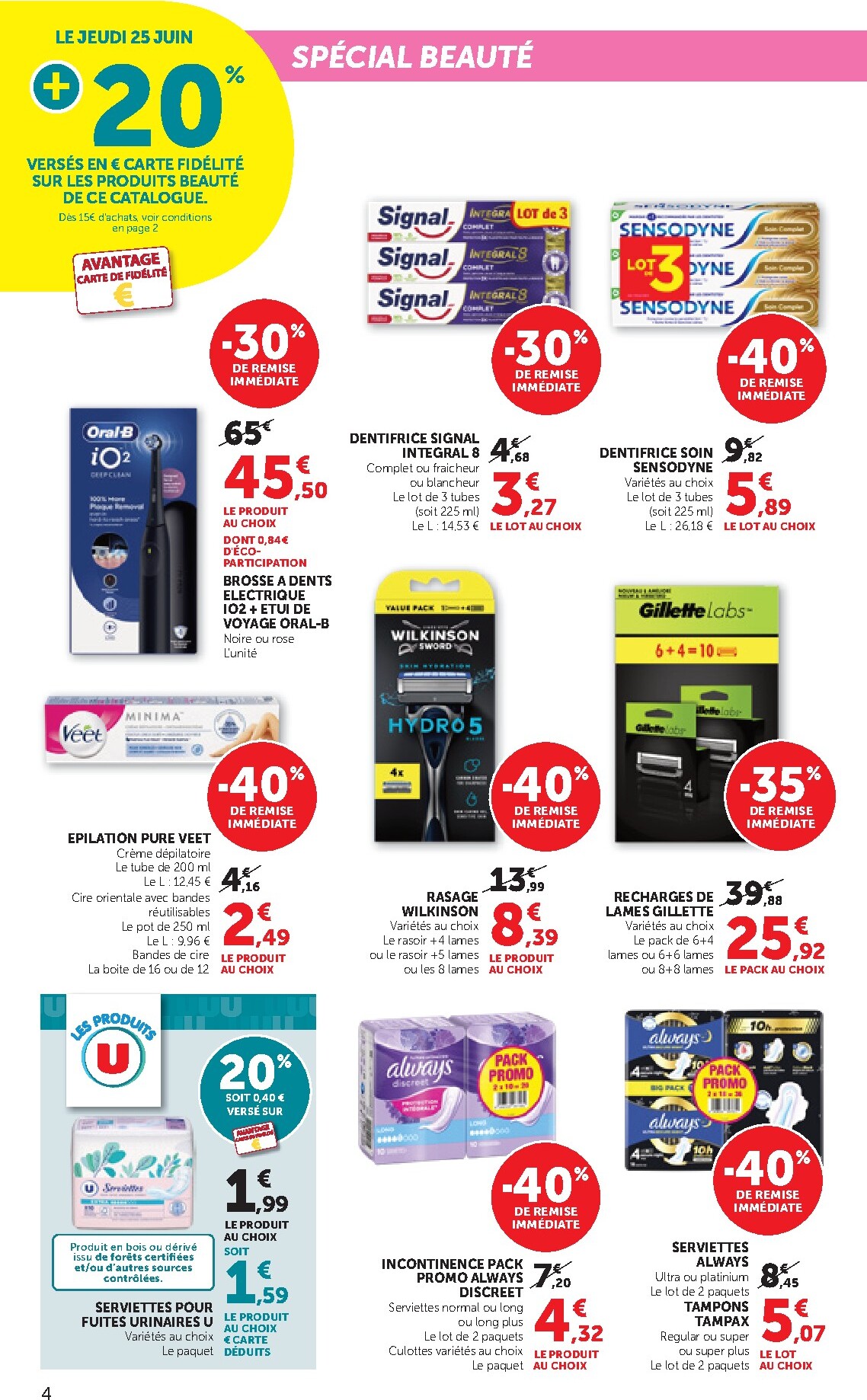 bi1 - Current Bi1 leaflet valid from du mardi 23/06/2026 to du dimanche 05/07/2026 - page: 4