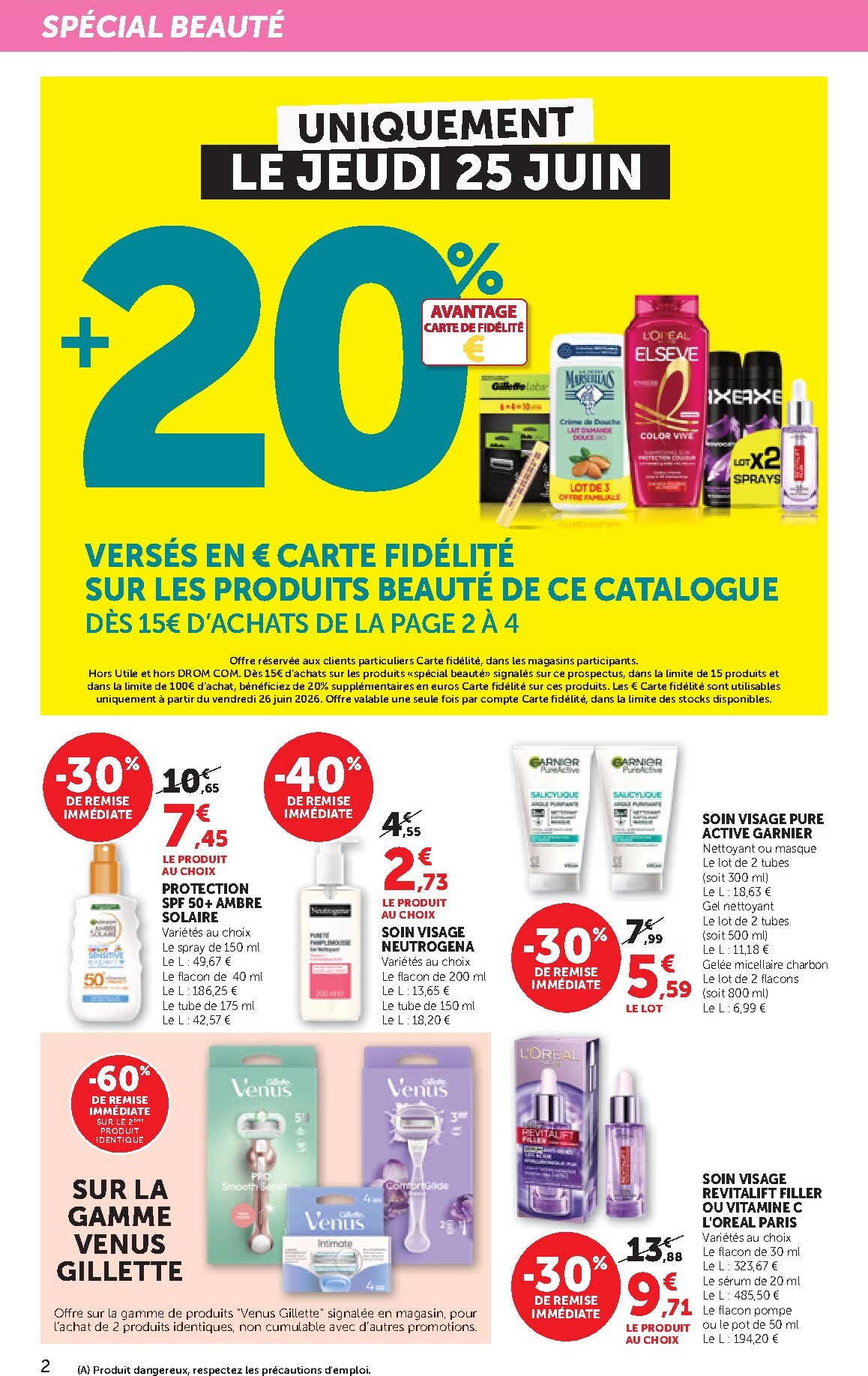 bi1 - Current Bi1 leaflet valid from du mardi 23/06/2026 to du dimanche 05/07/2026 - page: 2