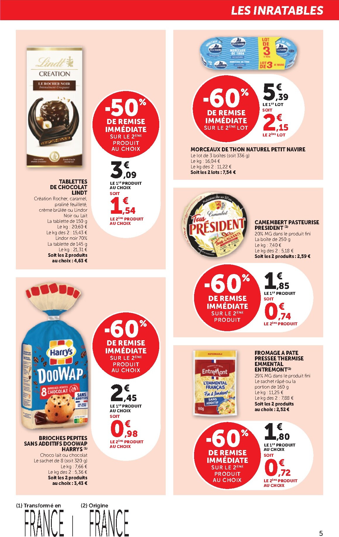 bi1 - Current Bi1 leaflet valid from du mardi 23/06/2026 to du dimanche 05/07/2026 - page: 5