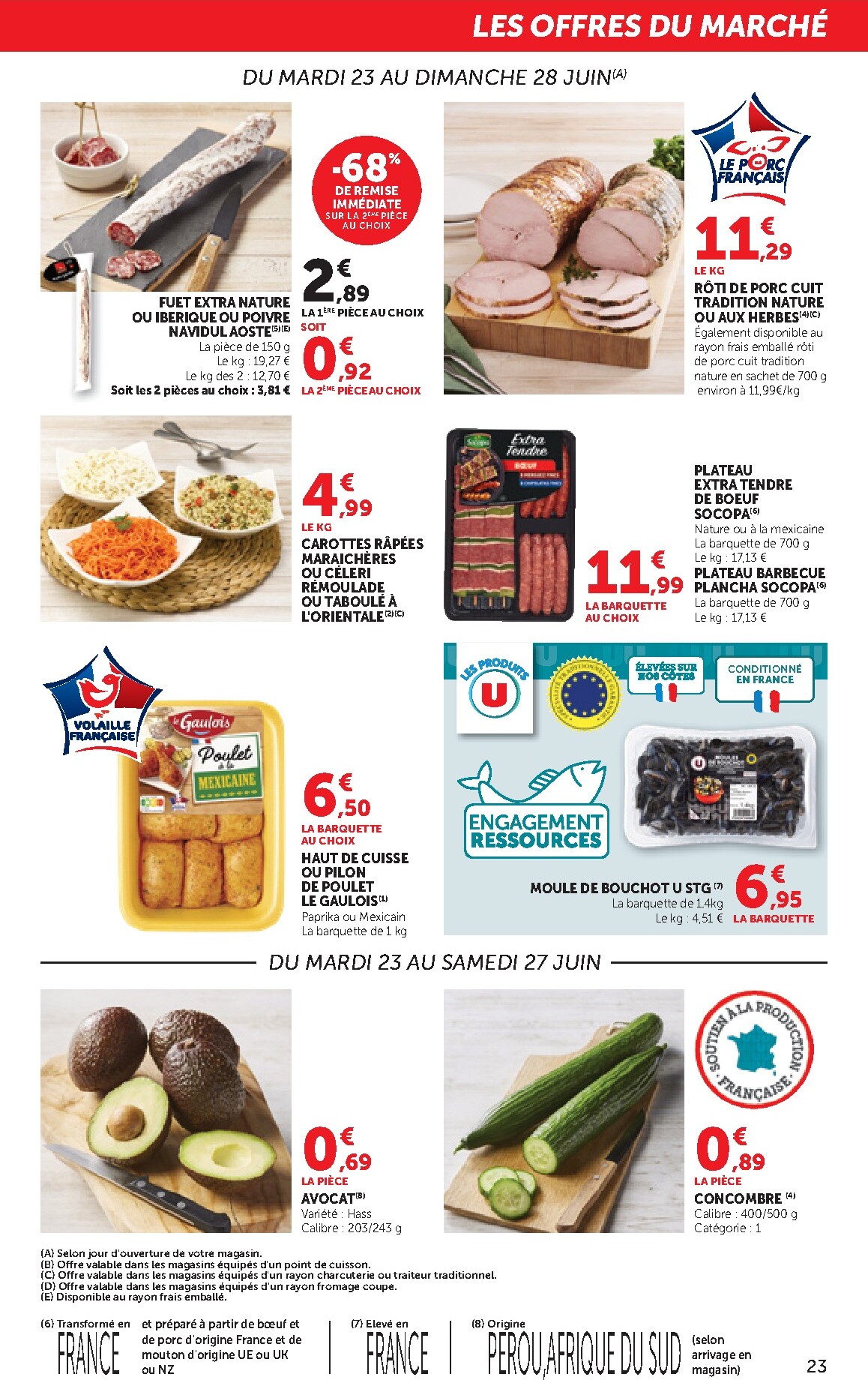bi1 - Current Bi1 leaflet valid from du mardi 23/06/2026 to du dimanche 05/07/2026 - page: 23