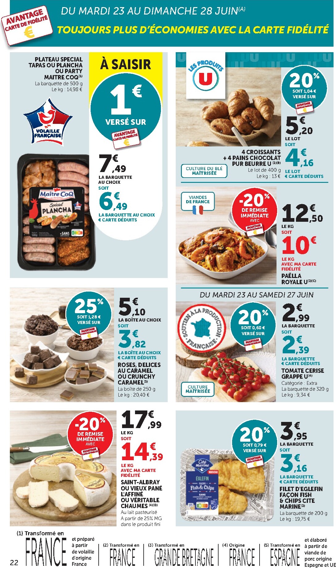 bi1 - Current Bi1 leaflet valid from du mardi 23/06/2026 to du dimanche 05/07/2026 - page: 22