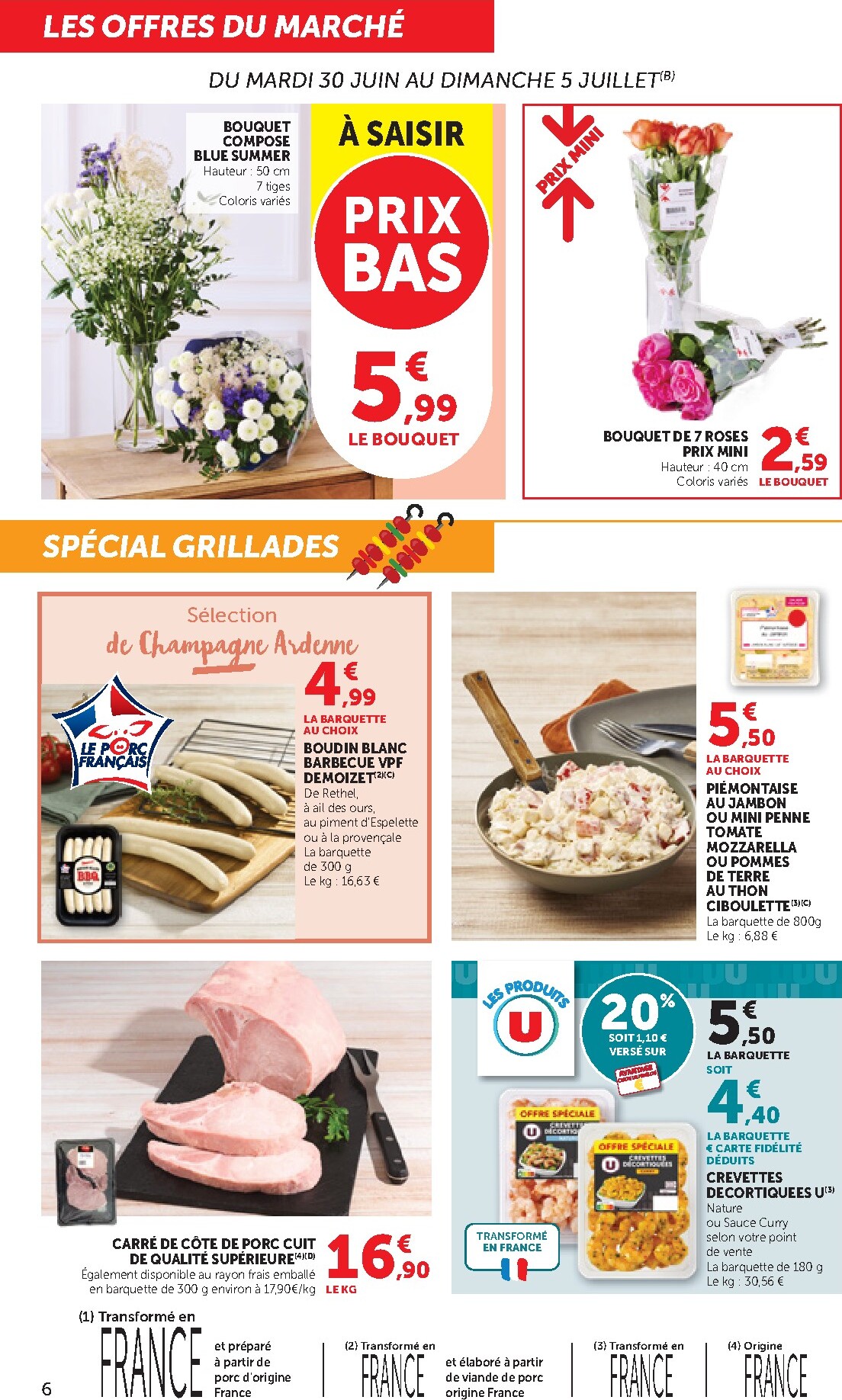 bi1 - Current Bi1 - Supermarché leaflet valid from du mardi 30/06/2026 to du dimanche 12/07/2026 - page: 6