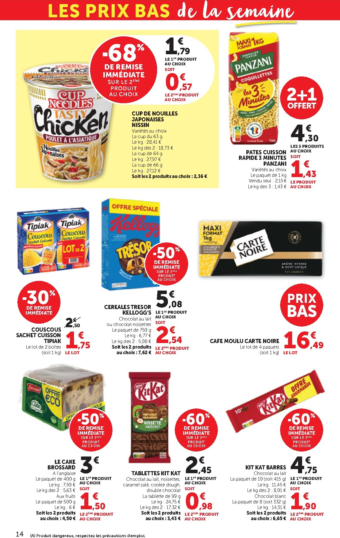 bi1 - Current Bi1 - Supermarché leaflet valid from du mardi 30/06/2026 to du dimanche 12/07/2026 - page: 14