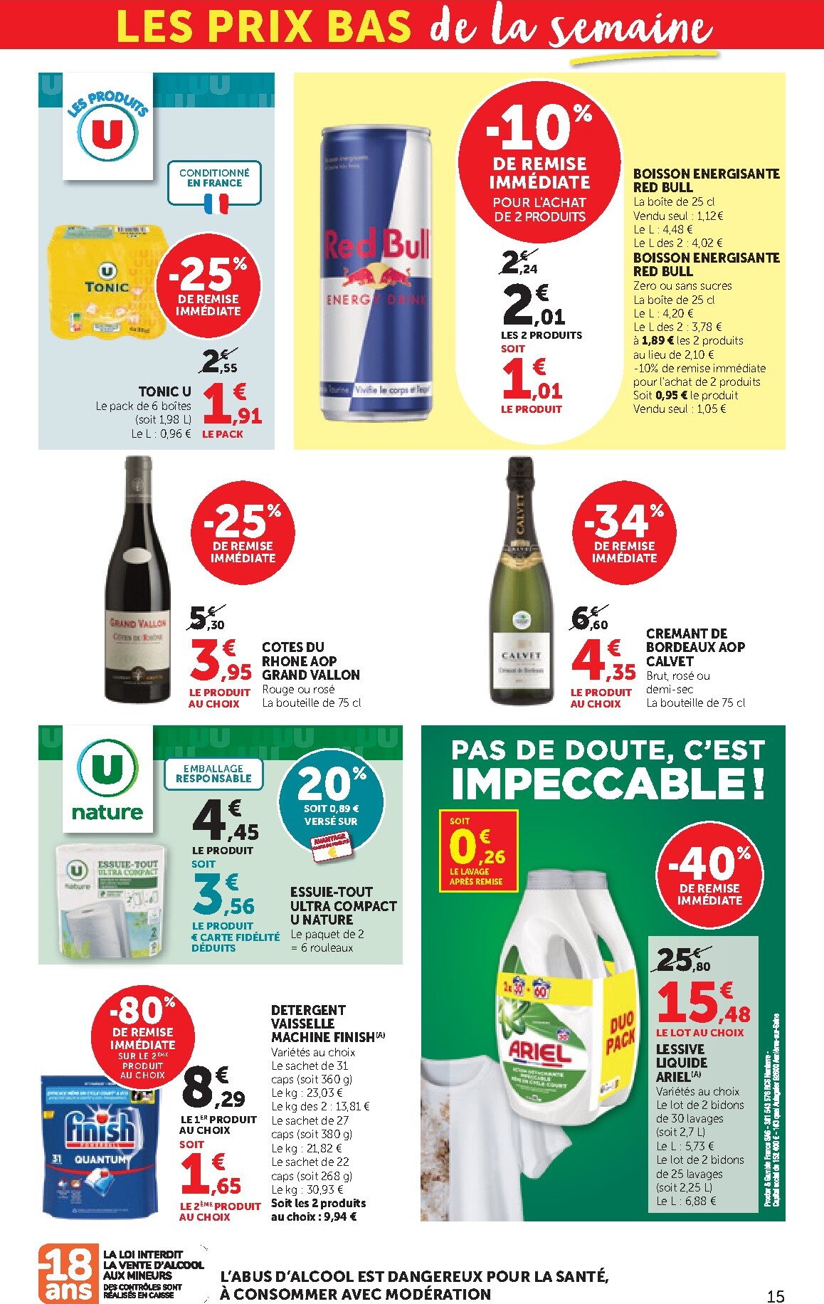 bi1 - Current Bi1 - Supermarché leaflet valid from du mardi 30/06/2026 to du dimanche 12/07/2026 - page: 15
