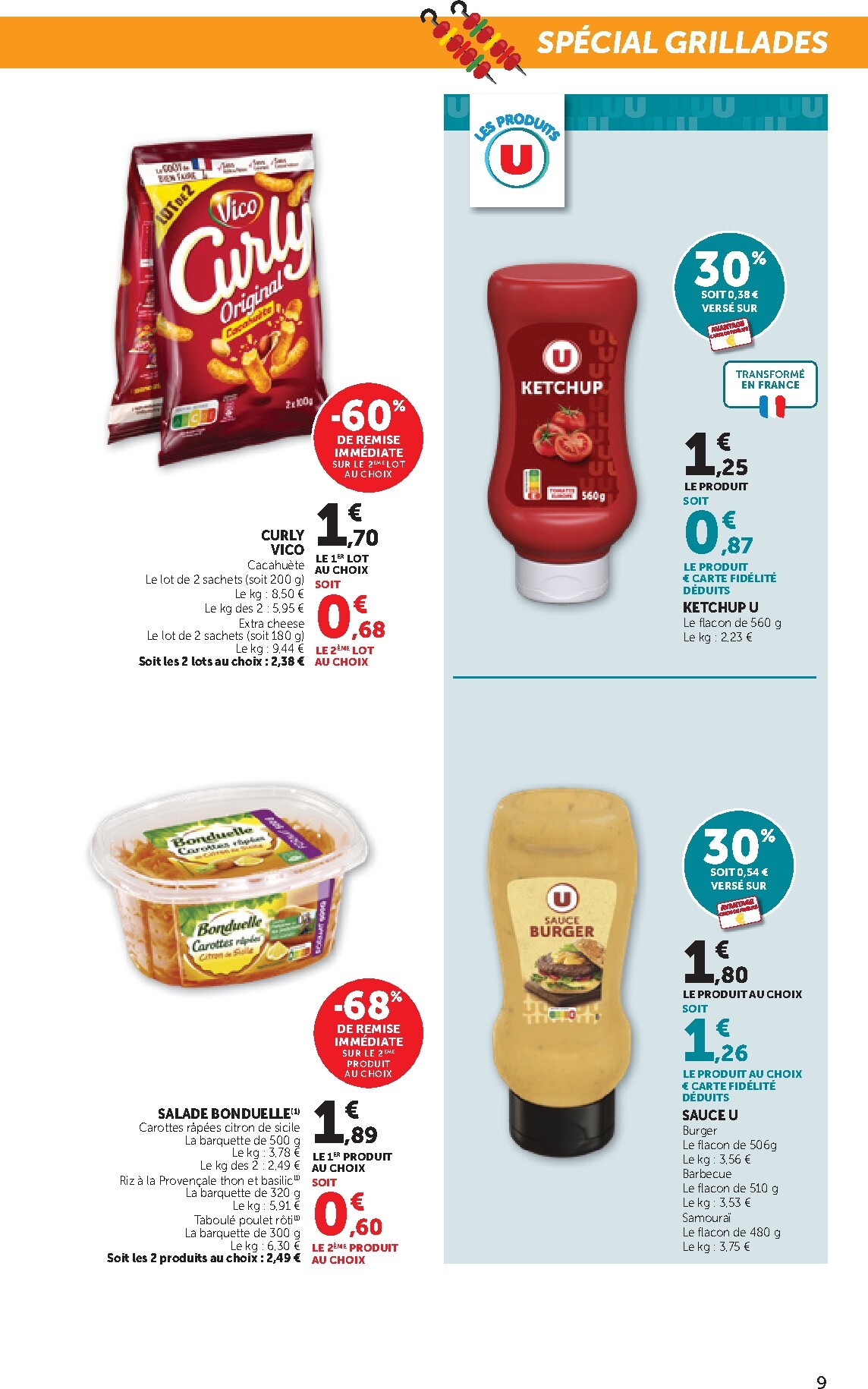 bi1 - Current Bi1 - Supermarché leaflet valid from du mardi 30/06/2026 to du dimanche 12/07/2026 - page: 9