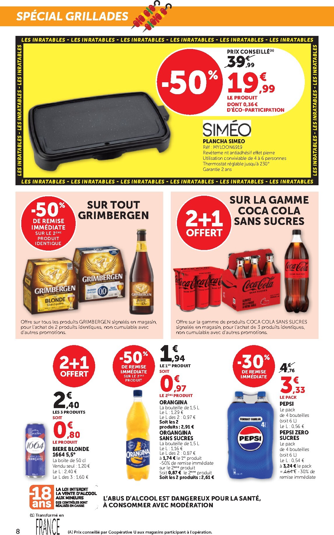 bi1 - Current Bi1 - Supermarché leaflet valid from du mardi 30/06/2026 to du dimanche 12/07/2026 - page: 8
