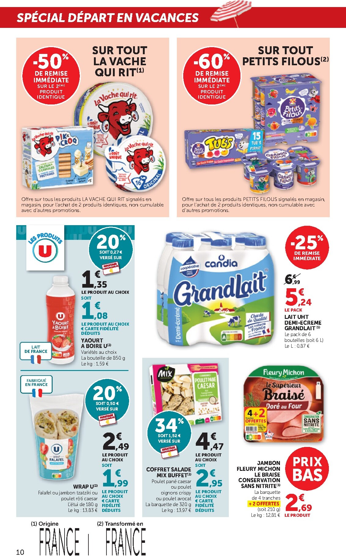 bi1 - Current Bi1 - Supermarché leaflet valid from du mardi 30/06/2026 to du dimanche 12/07/2026 - page: 10