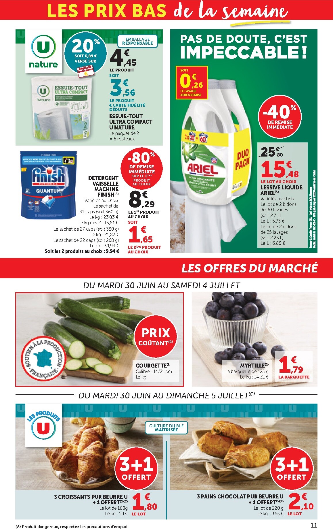 bi1 - Current Bi1 Maxi Marché leaflet valid from du mardi 30/06/2026 to du dimanche 12/07/2026 - page: 11