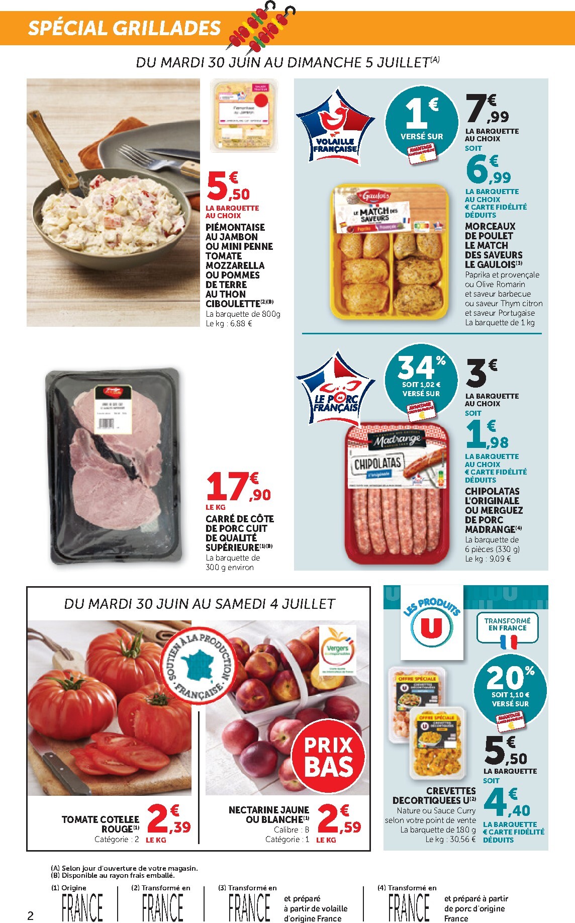 bi1 - Current Bi1 Maxi Marché leaflet valid from du mardi 30/06/2026 to du dimanche 12/07/2026 - page: 2