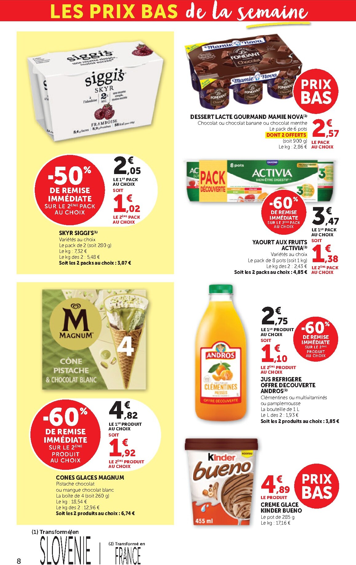 bi1 - Current Bi1 Maxi Marché leaflet valid from du mardi 30/06/2026 to du dimanche 12/07/2026 - page: 8