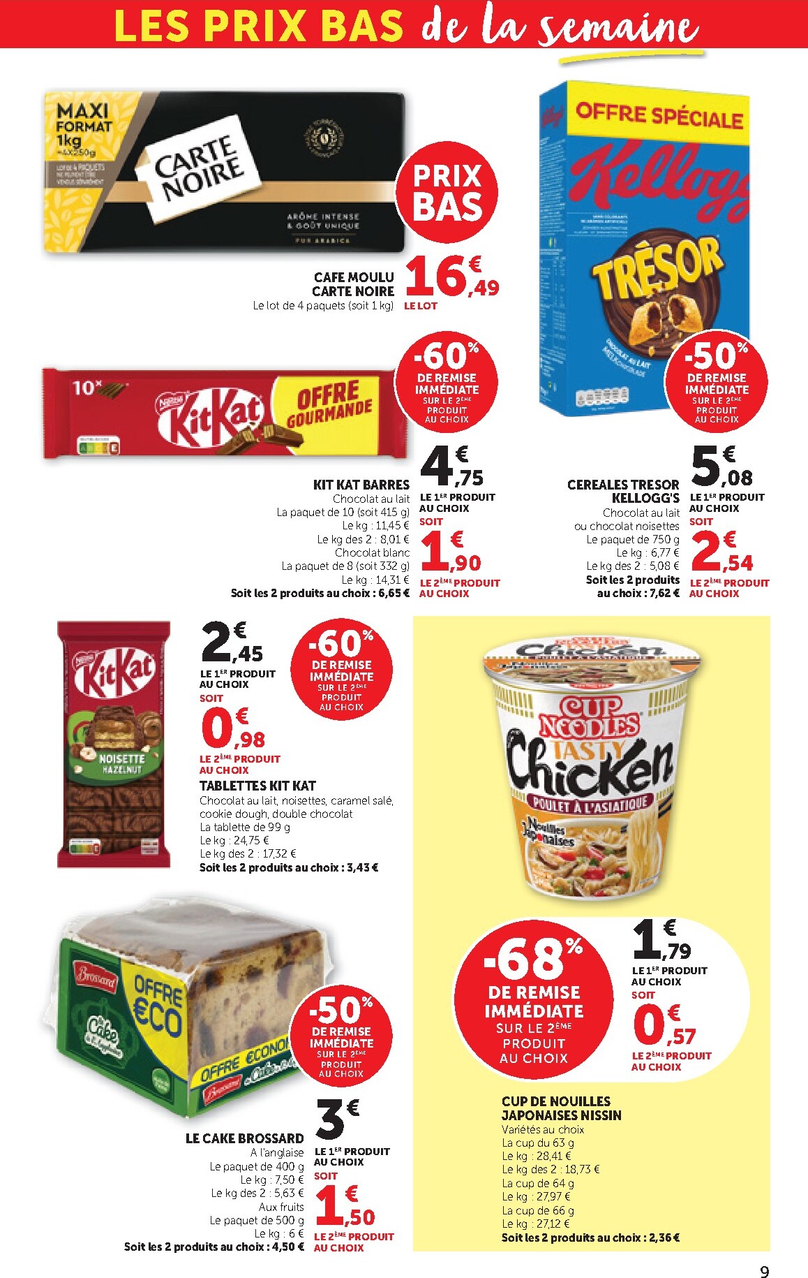 bi1 - Current Bi1 Maxi Marché leaflet valid from du mardi 30/06/2026 to du dimanche 12/07/2026 - page: 9