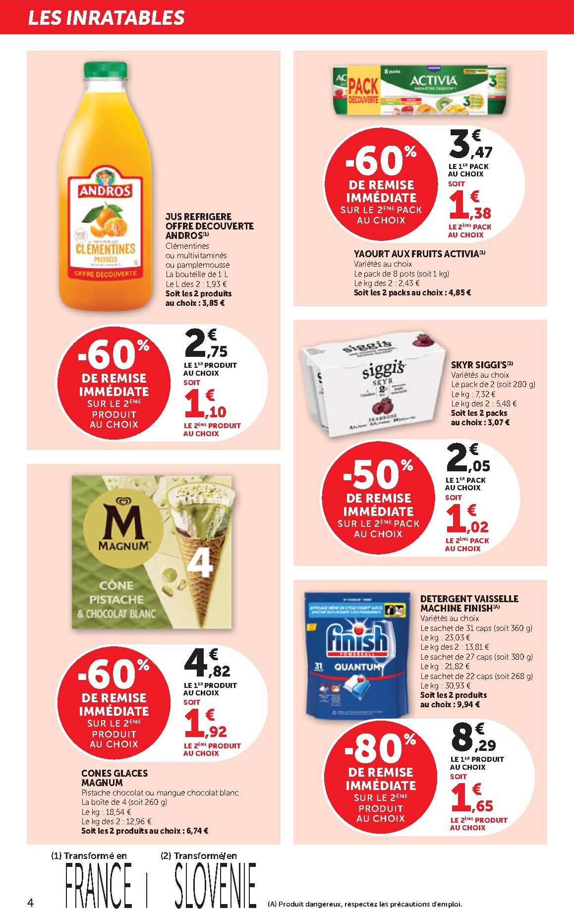 bi1 - Current Bi1 supermarché leaflet valid from du mardi 30/06/2026 to du dimanche 12/07/2026 - page: 4