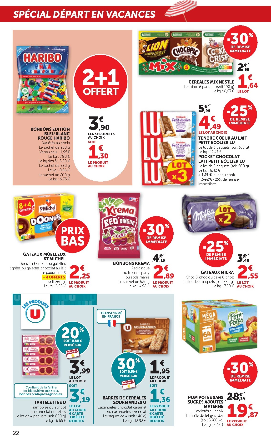 bi1 - Current Bi1 supermarché leaflet valid from du mardi 30/06/2026 to du dimanche 12/07/2026 - page: 22