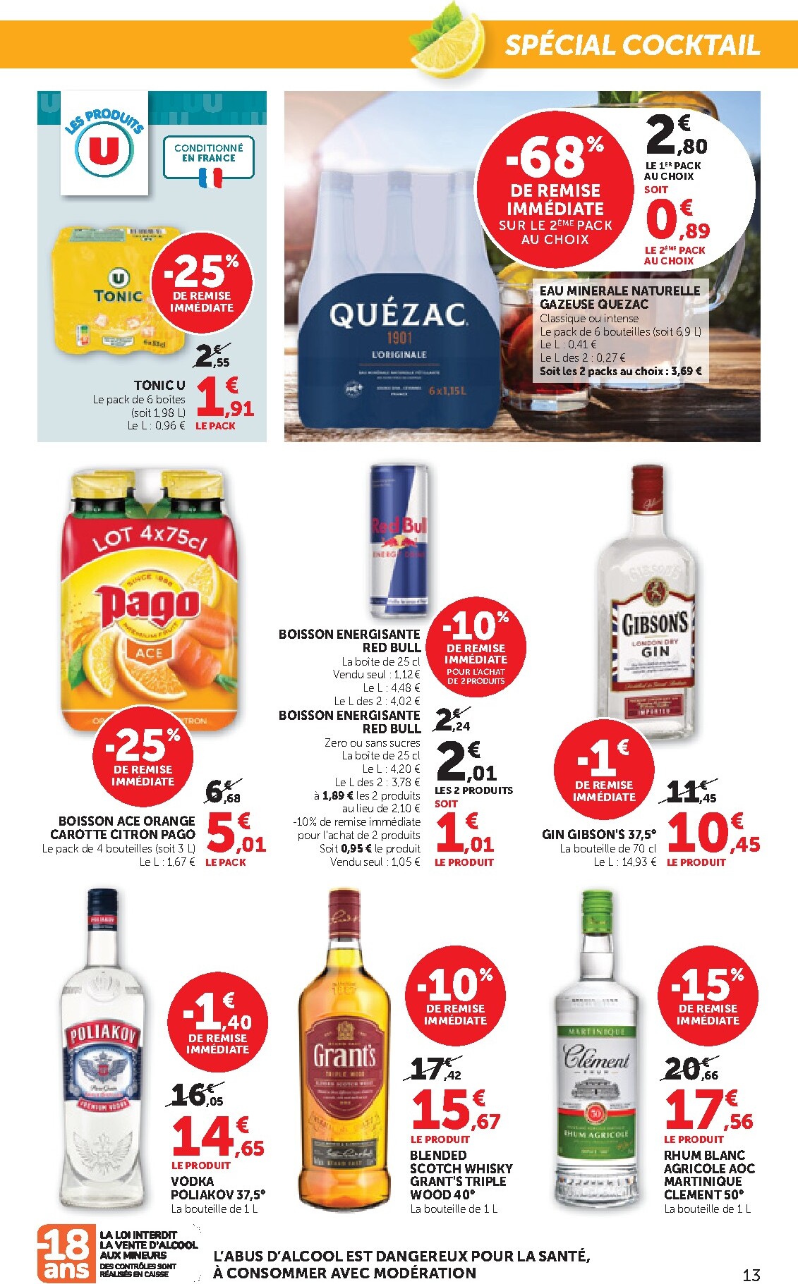 bi1 - Current Bi1 supermarché leaflet valid from du mardi 30/06/2026 to du dimanche 12/07/2026 - page: 13