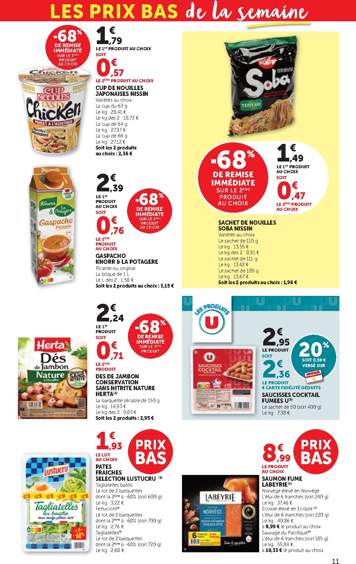 bi1 - Current Bi1 supermarché leaflet valid from du mardi 30/06/2026 to du dimanche 12/07/2026 - page: 11