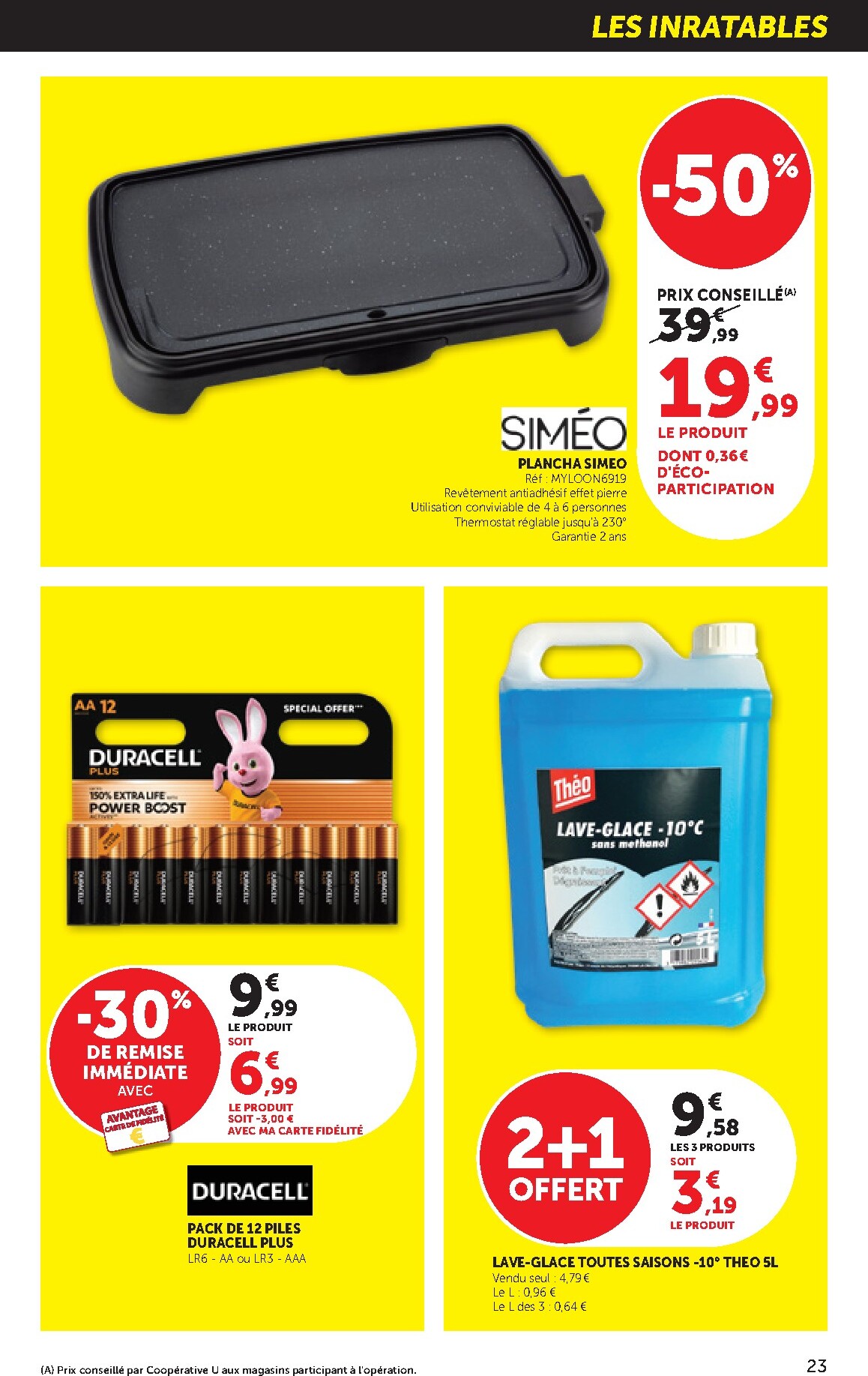 bi1 - Current Bi1 supermarché leaflet valid from du mardi 30/06/2026 to du dimanche 12/07/2026 - page: 23