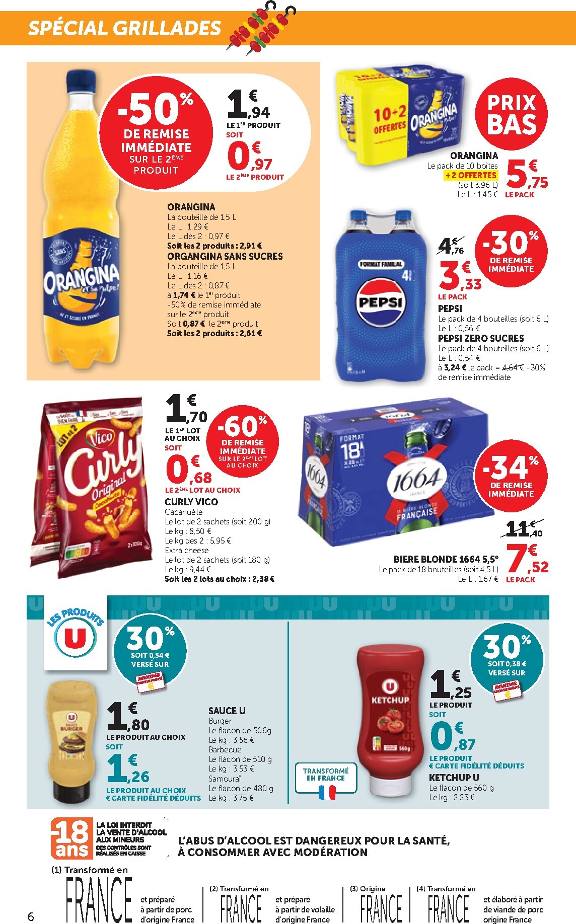 bi1 - Current Bi1 supermarché leaflet valid from du mardi 30/06/2026 to du dimanche 12/07/2026 - page: 6