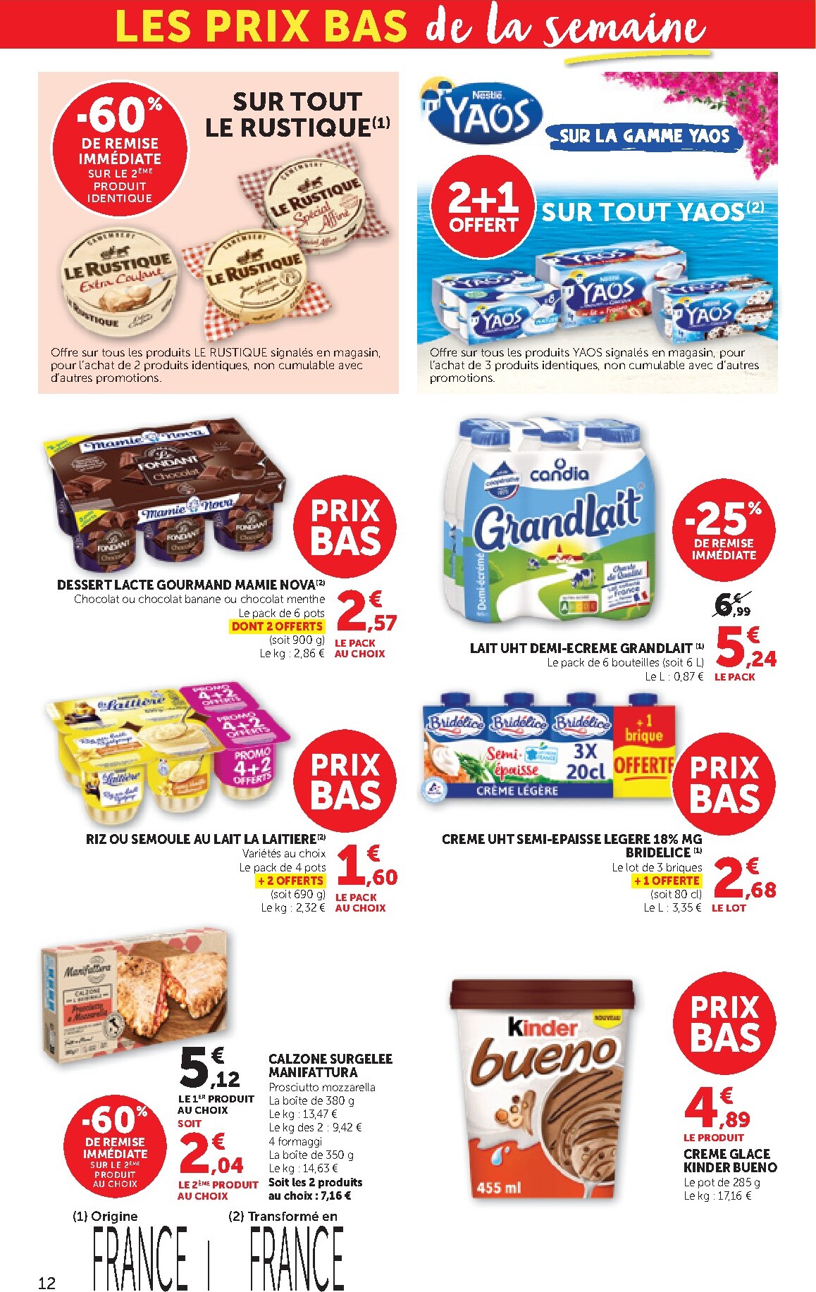 bi1 - Current Bi1 supermarché leaflet valid from du mardi 30/06/2026 to du dimanche 12/07/2026 - page: 12