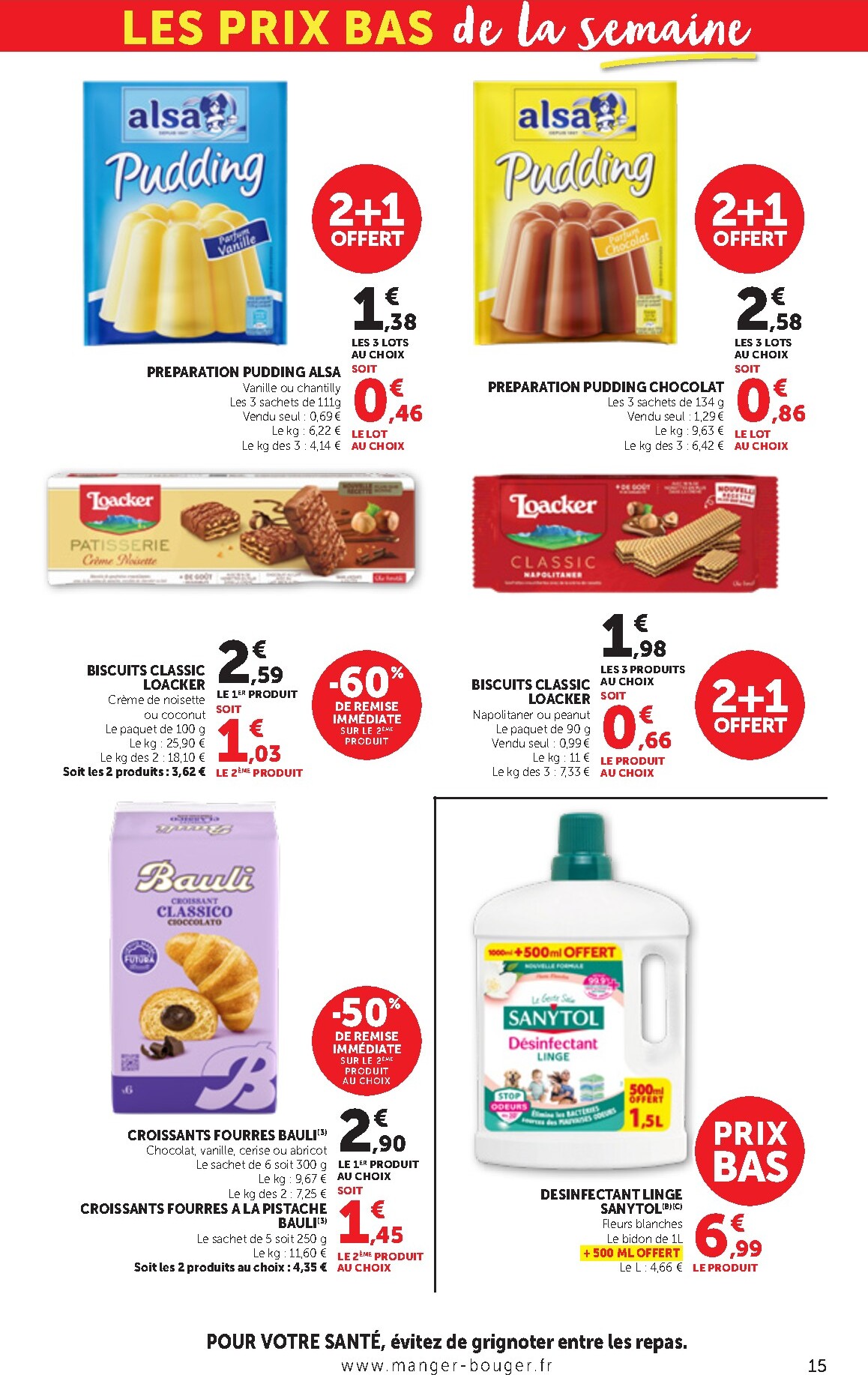 bi1 - Current Bi1 - Supermarché leaflet valid from du mardi 07/07/2026 to du dimanche 12/07/2026 - page: 15