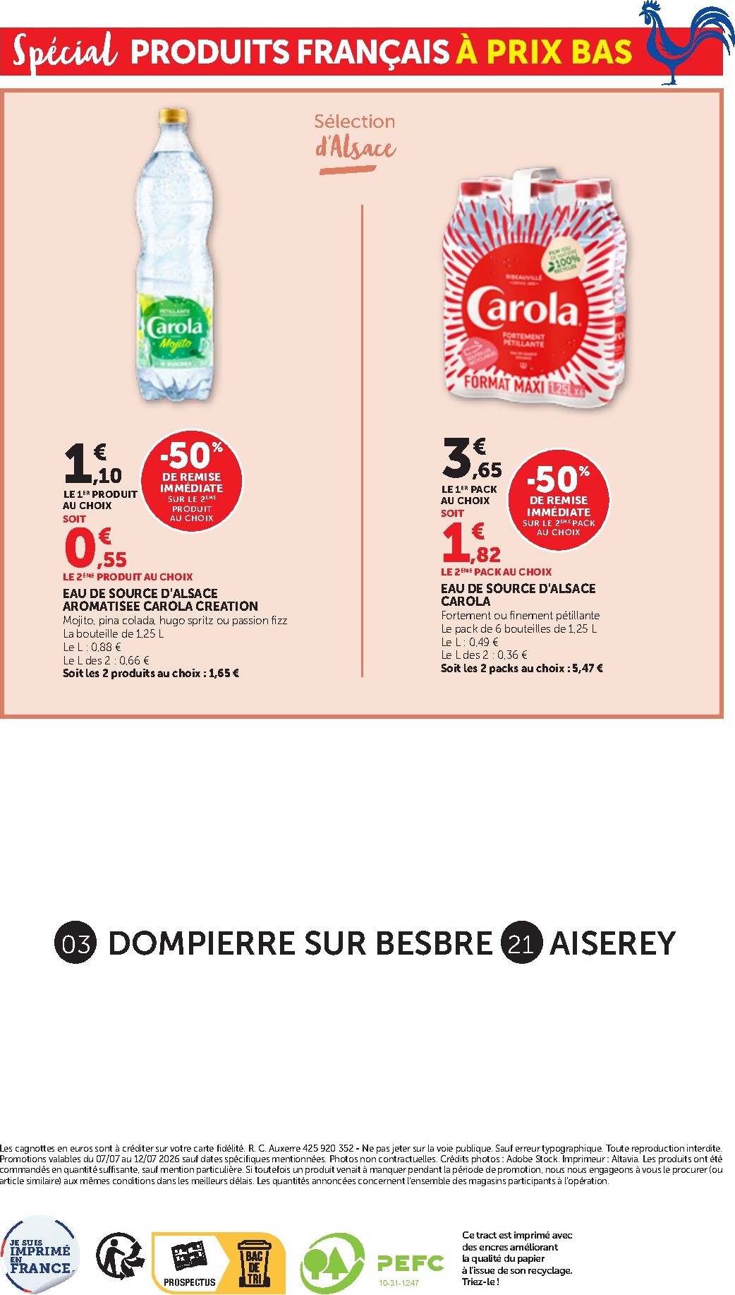 bi1 - Current Bi1 - Supermarché leaflet valid from du mardi 07/07/2026 to du dimanche 12/07/2026 - page: 16
