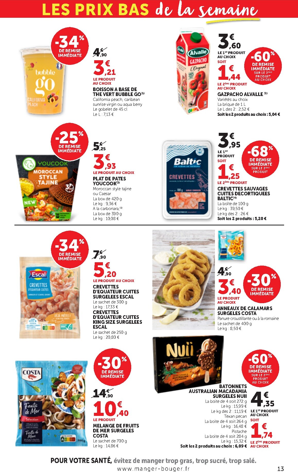 bi1 - Current Bi1 - Supermarché, Maxi Marché leaflet valid from du mardi 07/07/2026 to du dimanche 12/07/2026 - page: 13