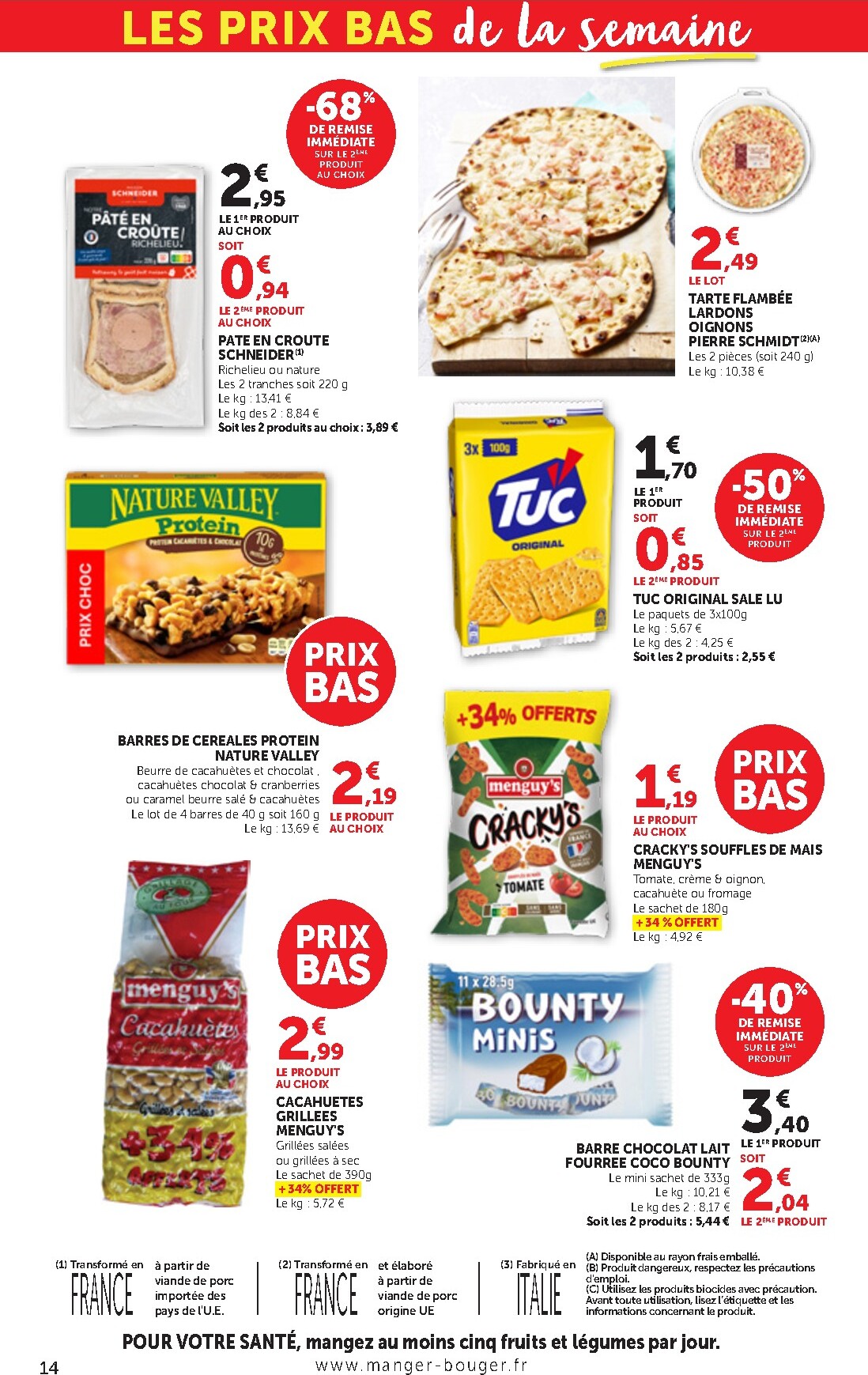 bi1 - Current Bi1 - Supermarché, Maxi Marché leaflet valid from du mardi 07/07/2026 to du dimanche 12/07/2026 - page: 14