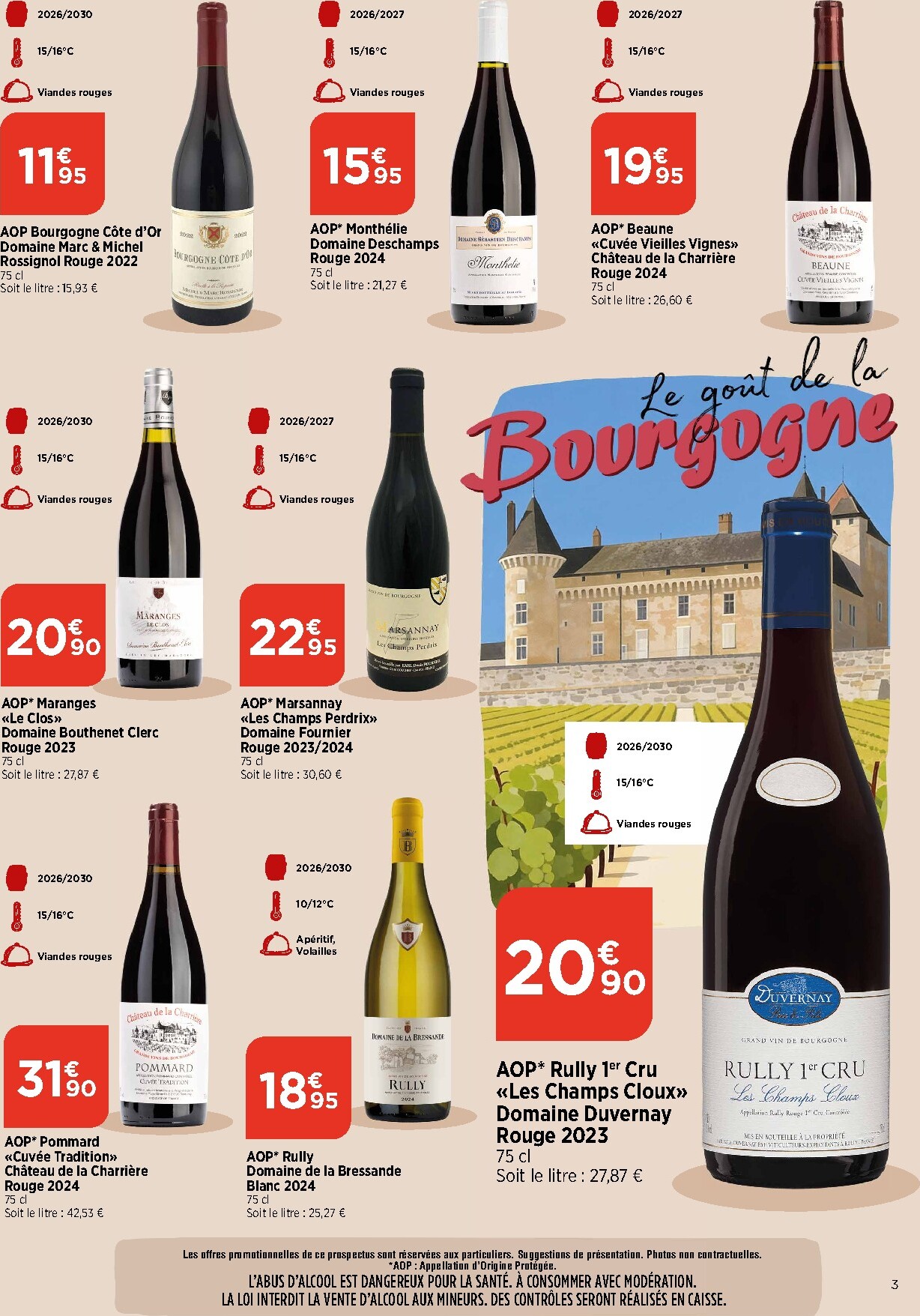 bi1 - Current Bi1 - Bourgogne leaflet valid from du mardi 07/07/2026 to du dimanche 16/08/2026 - page: 3