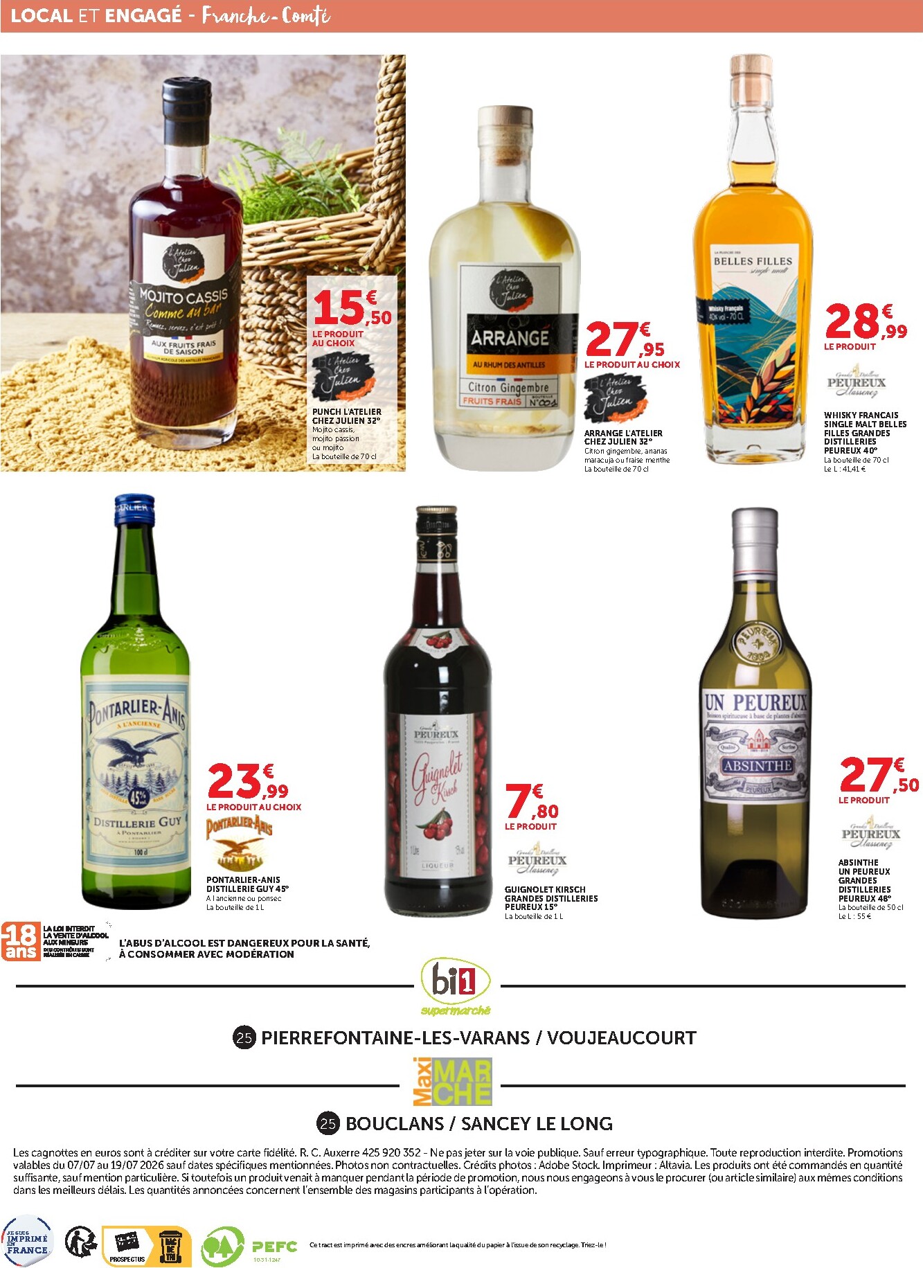 bi1 - Current Bi1 - Maximarché leaflet valid from du mardi 07/07/2026 to du dimanche 19/07/2026 - page: 8