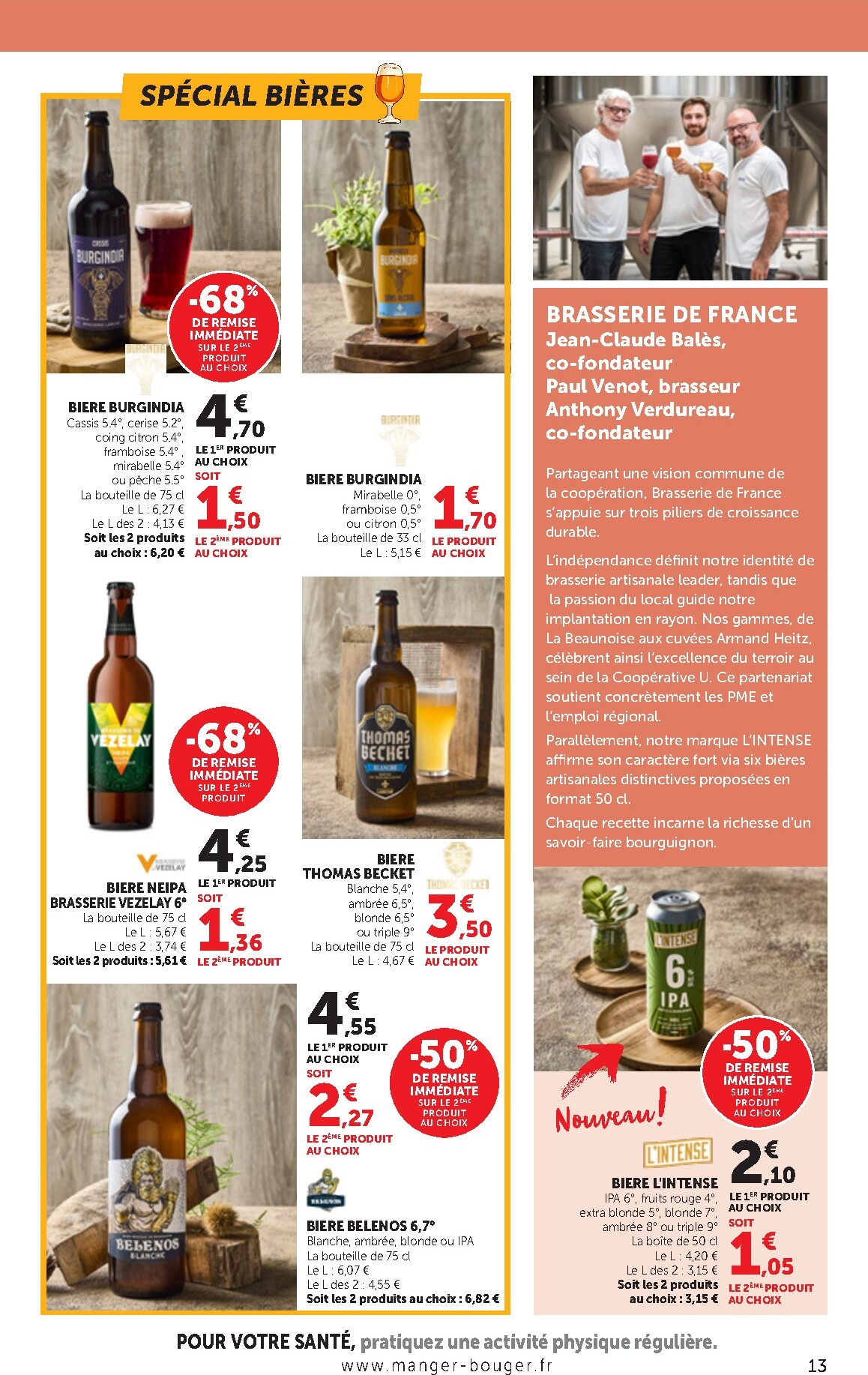 bi1 - Current Bi1 - Supermarché, Maximarché leaflet valid from du mardi 07/07/2026 to du dimanche 19/07/2026 - page: 13