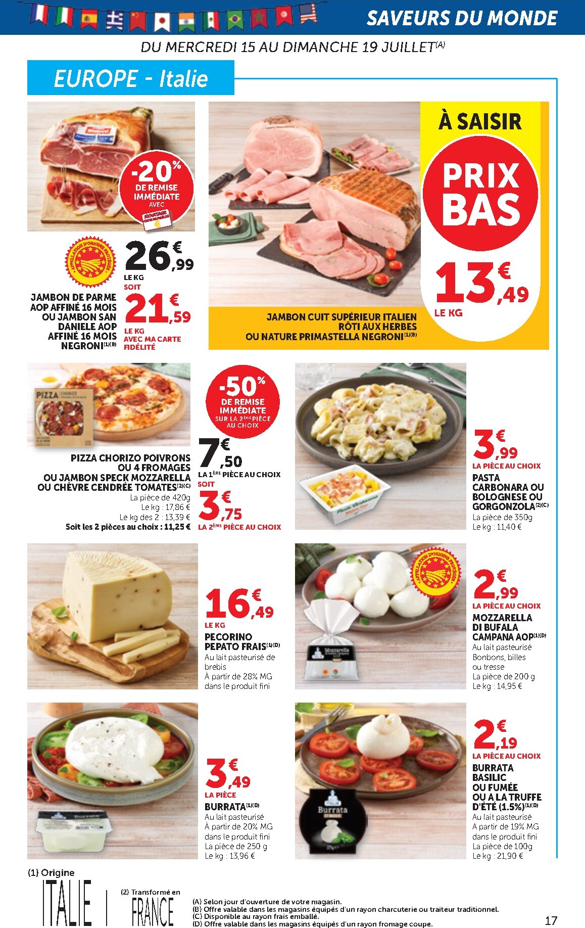 bi1 - Current Bi1 leaflet valid from du mercredi 15/07/2026 to du dimanche 26/07/2026 - page: 17