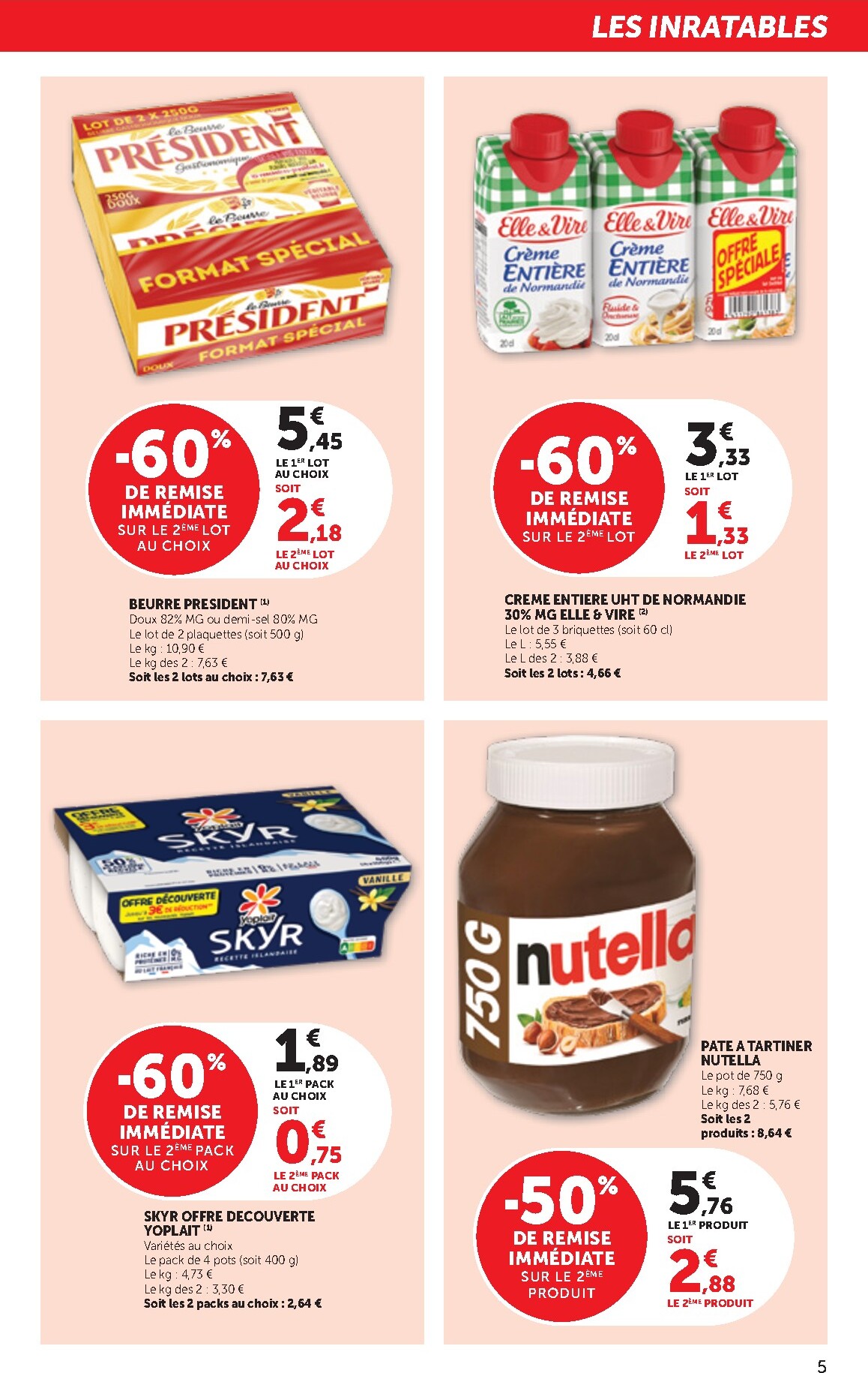 bi1 - Current Bi1 leaflet valid from du mercredi 15/07/2026 to du dimanche 26/07/2026 - page: 5