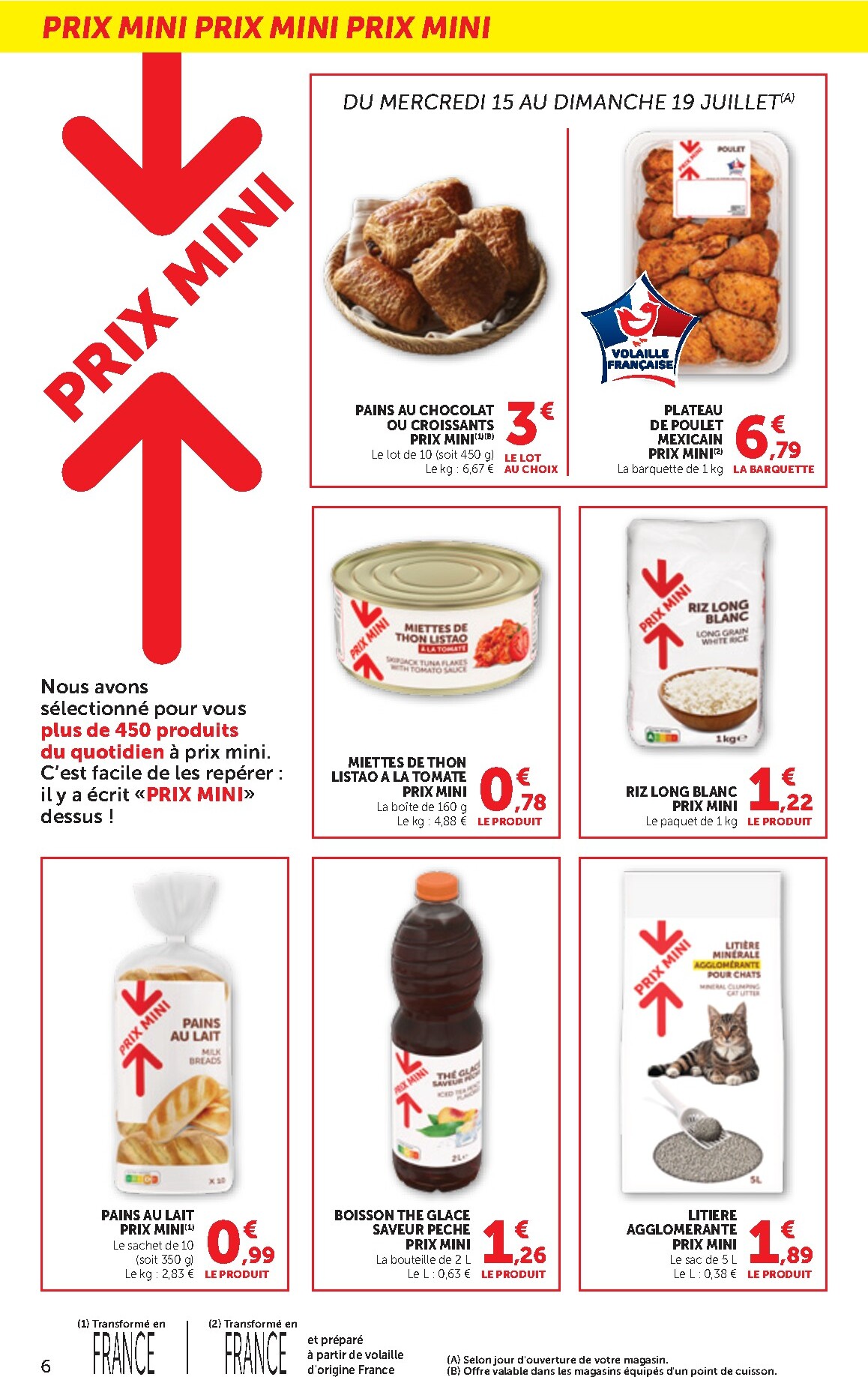 bi1 - Current Bi1 leaflet valid from du mercredi 15/07/2026 to du dimanche 26/07/2026 - page: 6