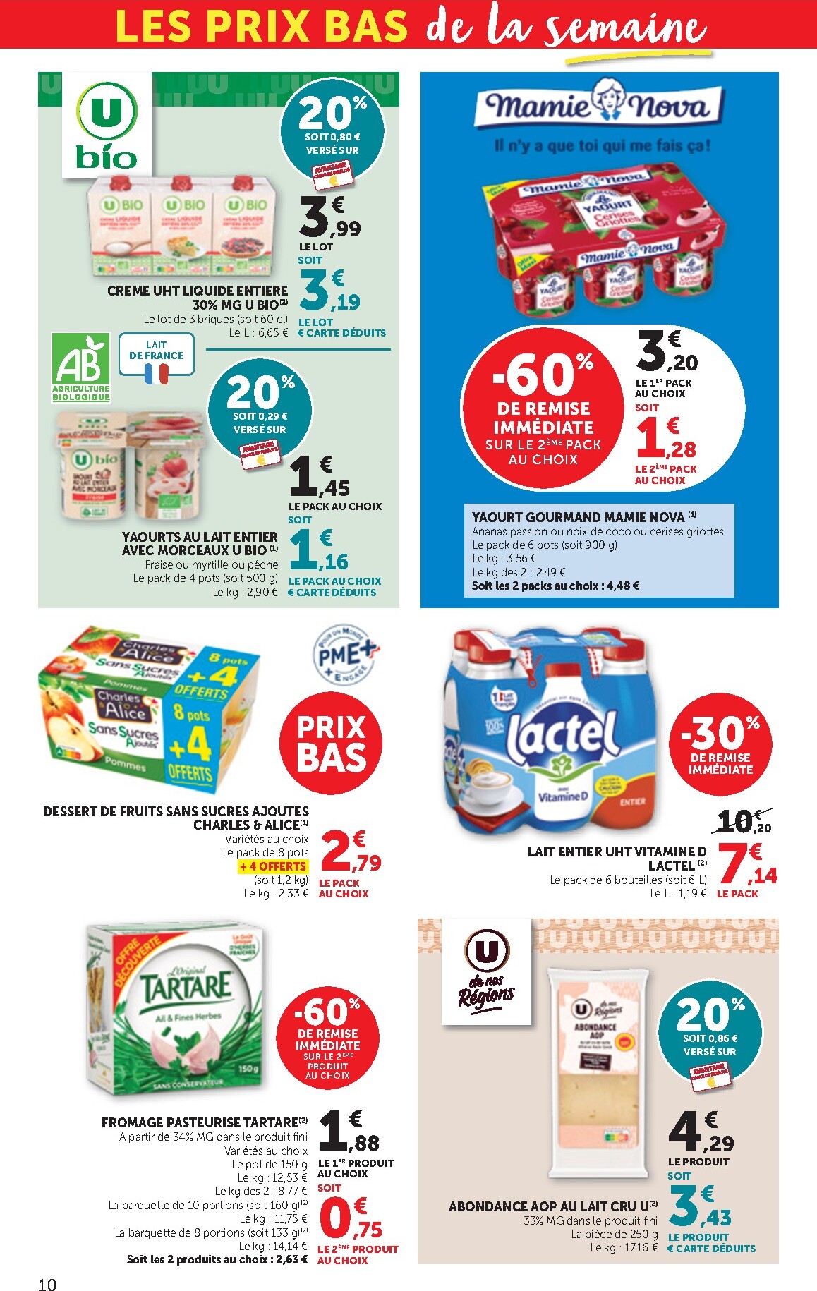 bi1 - Current Bi1 leaflet valid from du mercredi 15/07/2026 to du dimanche 26/07/2026 - page: 10
