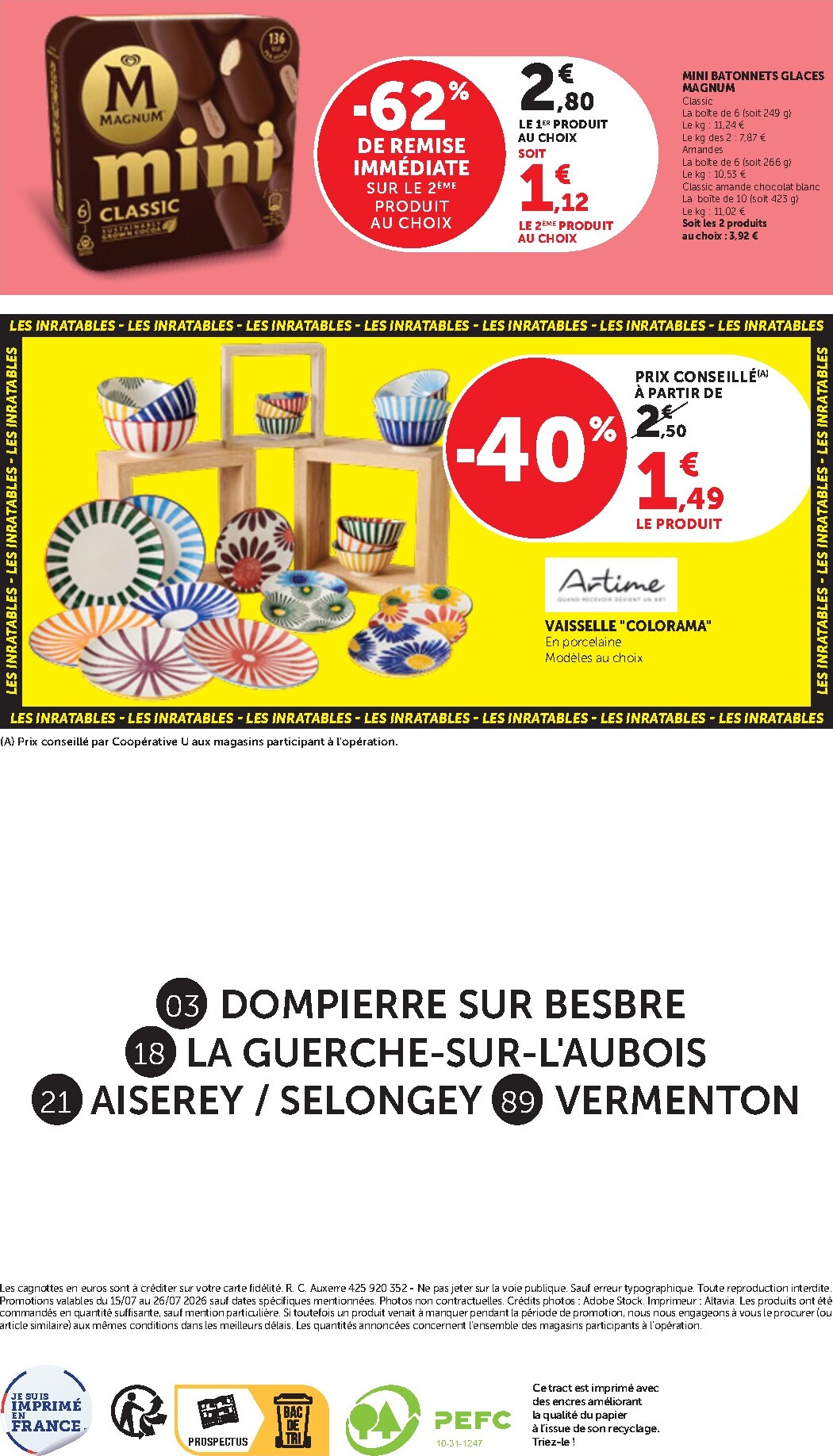 bi1 - Current Bi1 leaflet valid from du mercredi 15/07/2026 to du dimanche 26/07/2026 - page: 24