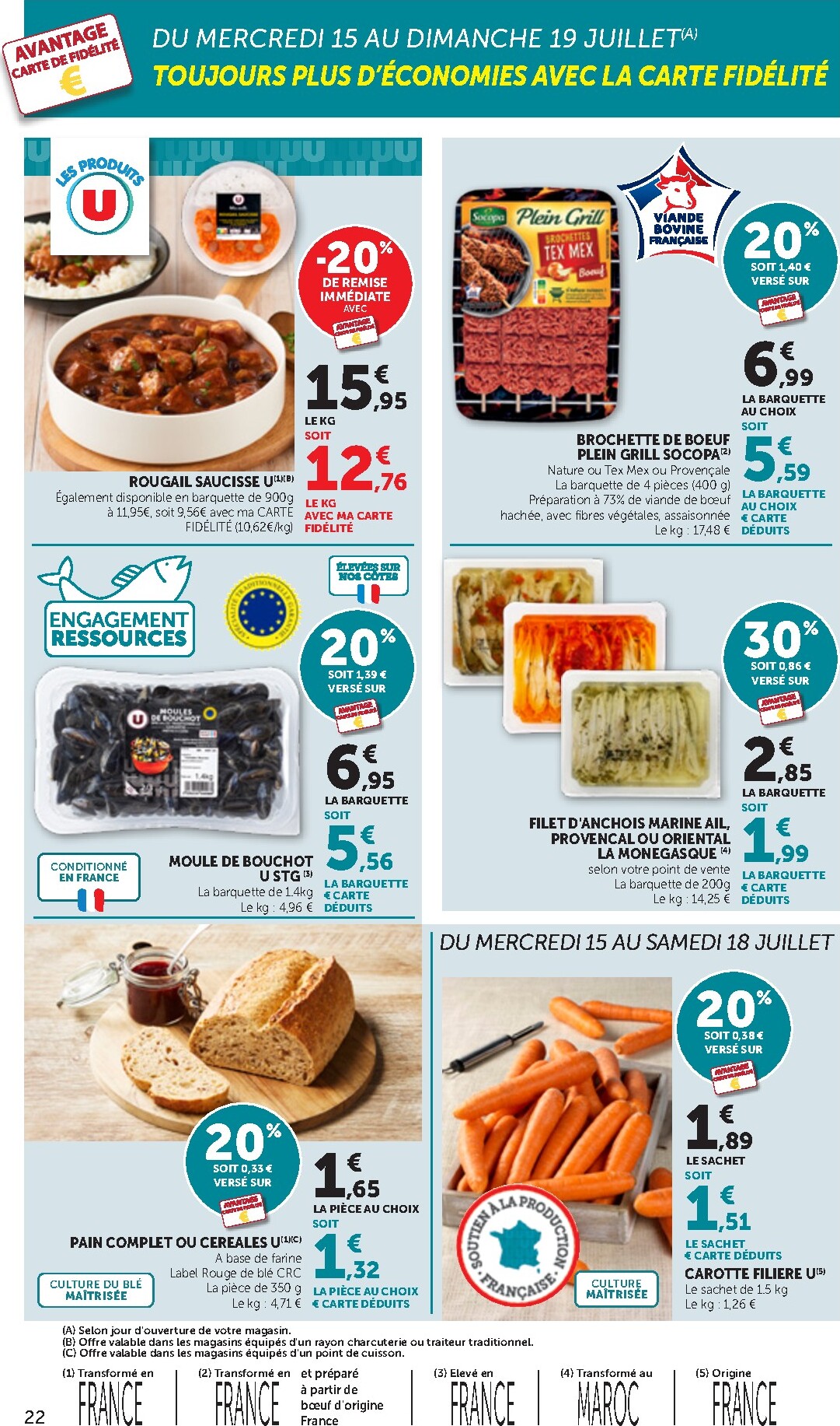 bi1 - Current Bi1 leaflet valid from du mercredi 15/07/2026 to du dimanche 26/07/2026 - page: 22