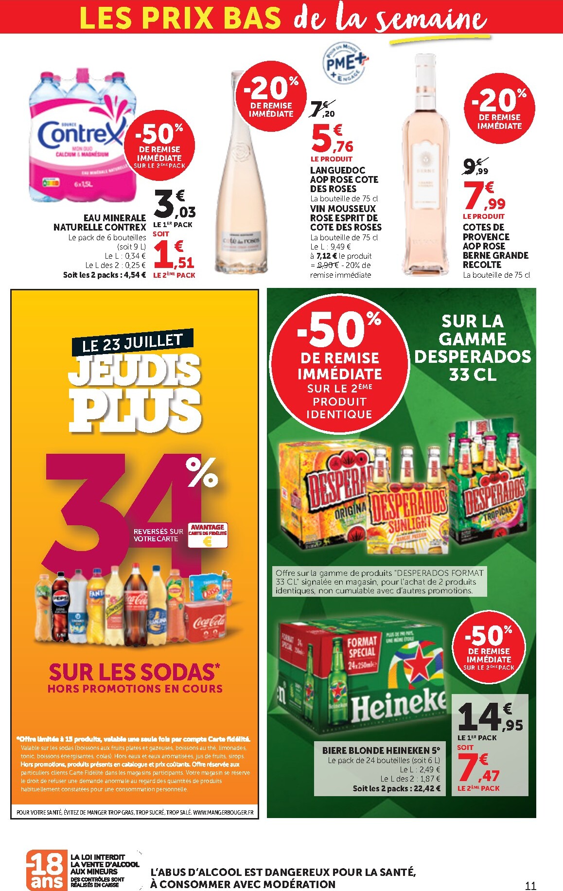 bi1 - Current Bi1 - Supermarché, Maxi Marché leaflet valid from du mercredi 15/07/2026 to du dimanche 26/07/2026 - page: 11