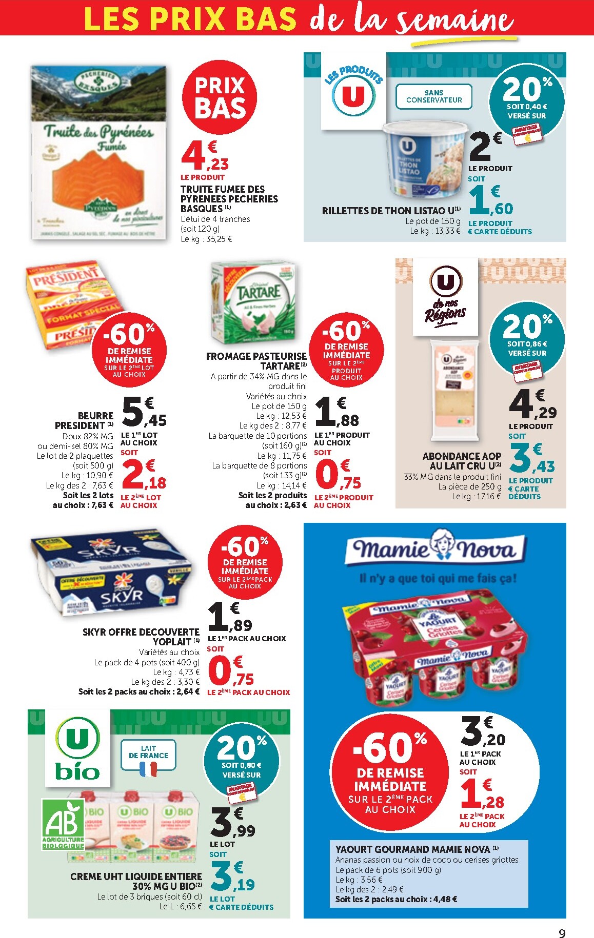 bi1 - Current Bi1 - Supermarché, Maxi Marché leaflet valid from du mercredi 15/07/2026 to du dimanche 26/07/2026 - page: 9
